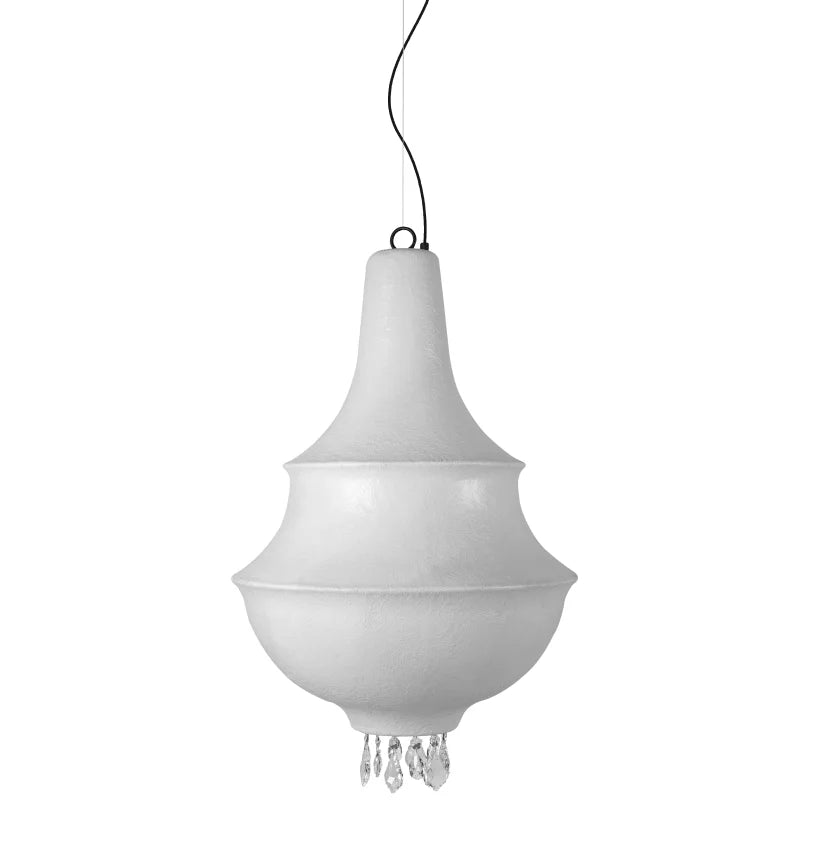 Lady D pendant out large - front