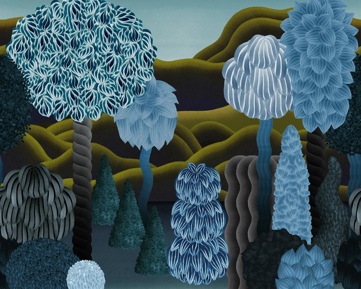 Tapet Songe d’Été Marais