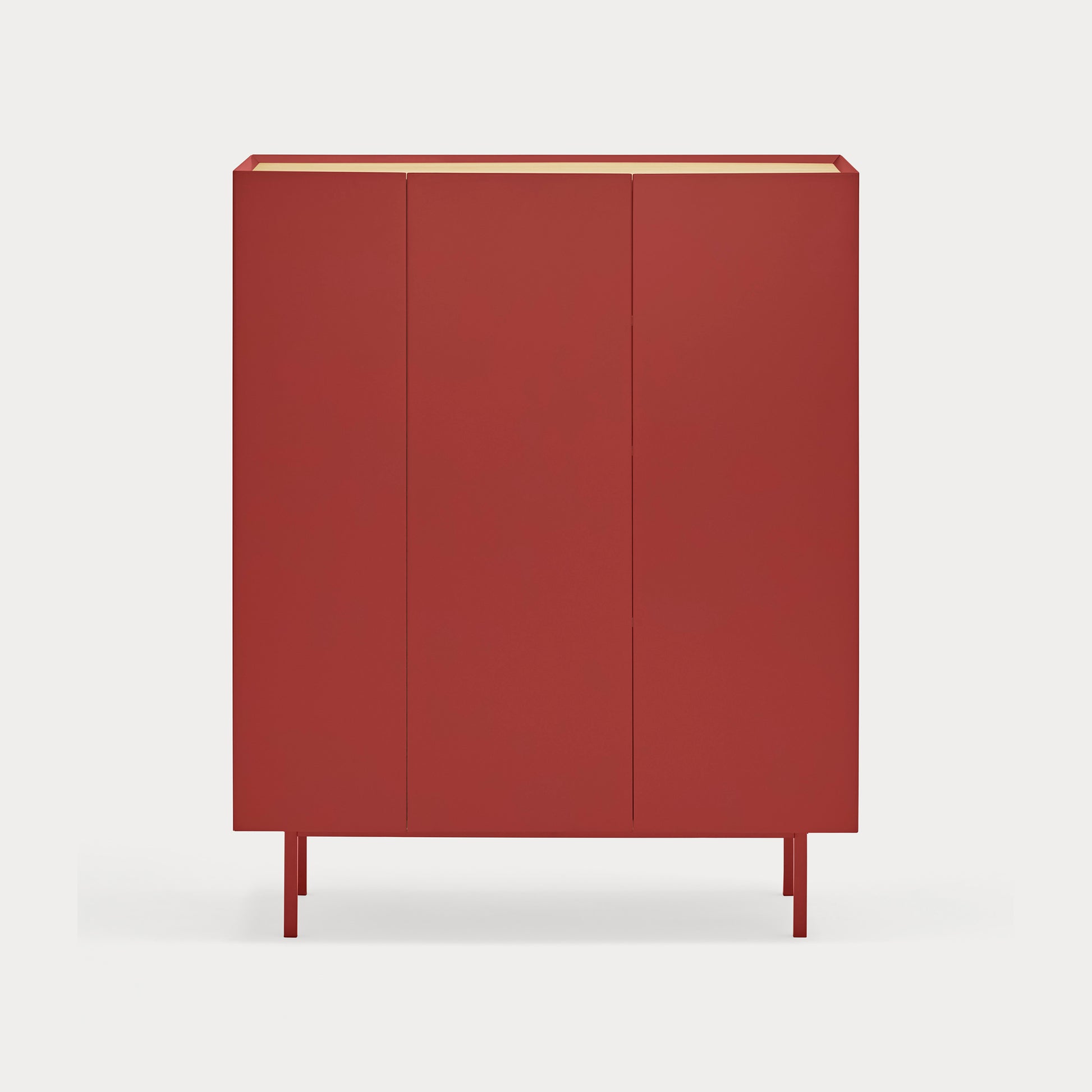 ARISTA Cabinet burgundy - front