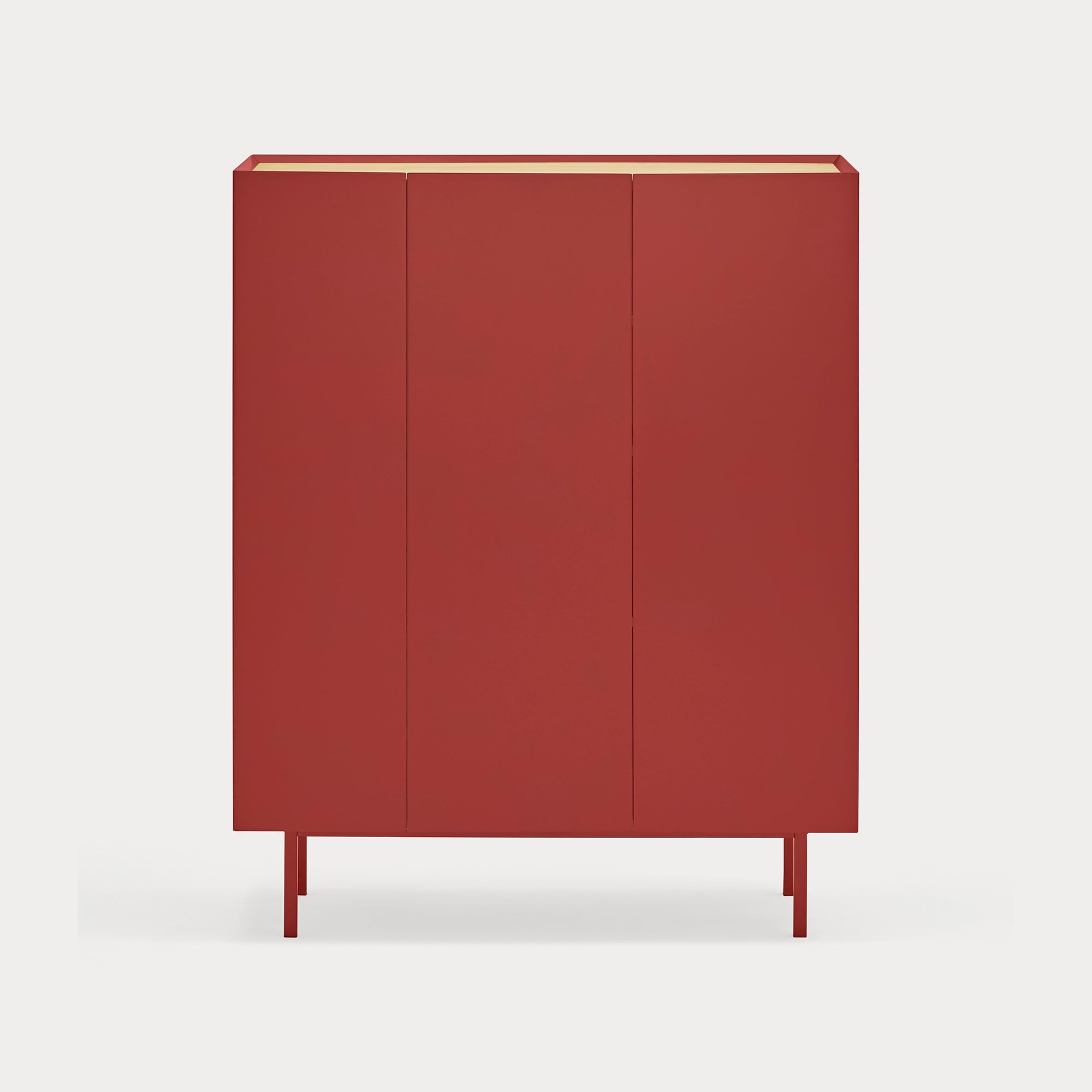 ARISTA Cabinet burgundy - front
