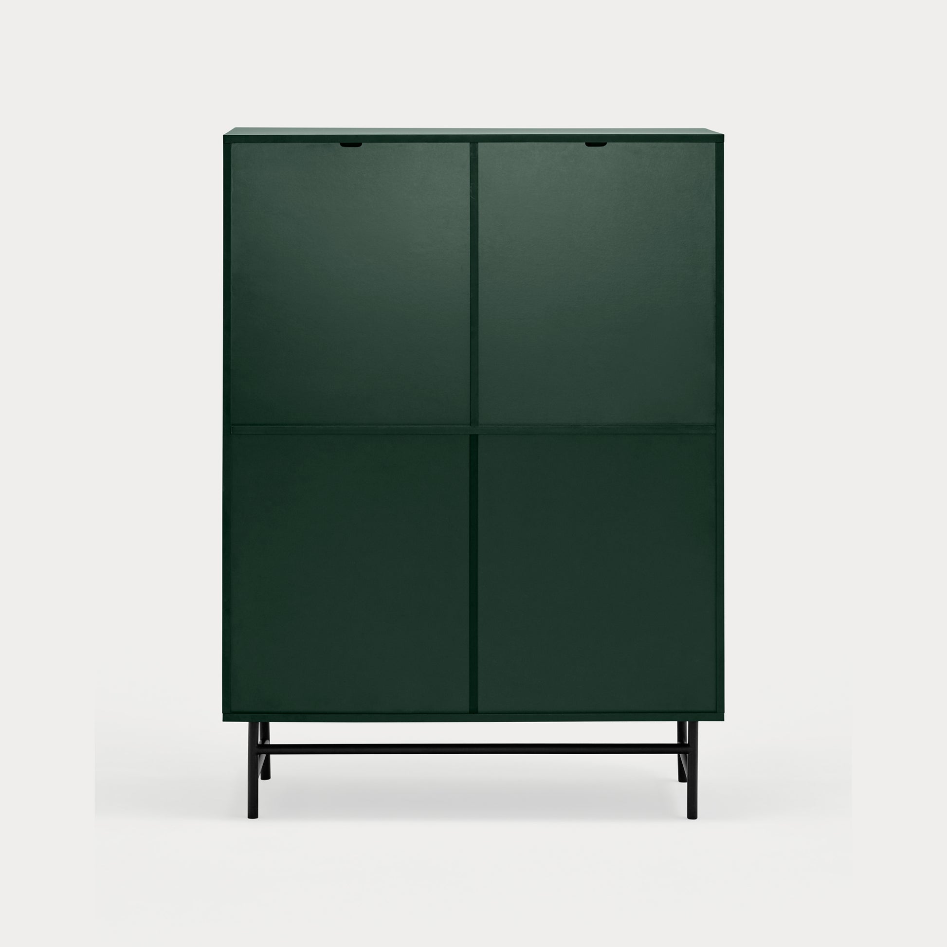 PUNTO Cabinet black/dark green - detail