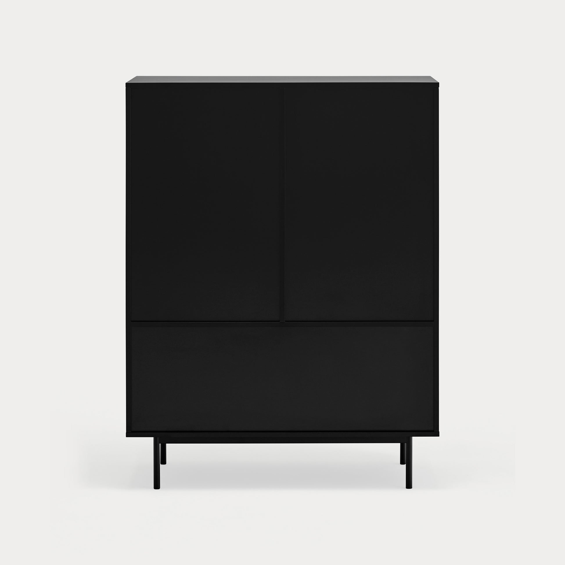 SIERRA Cabinet black - back