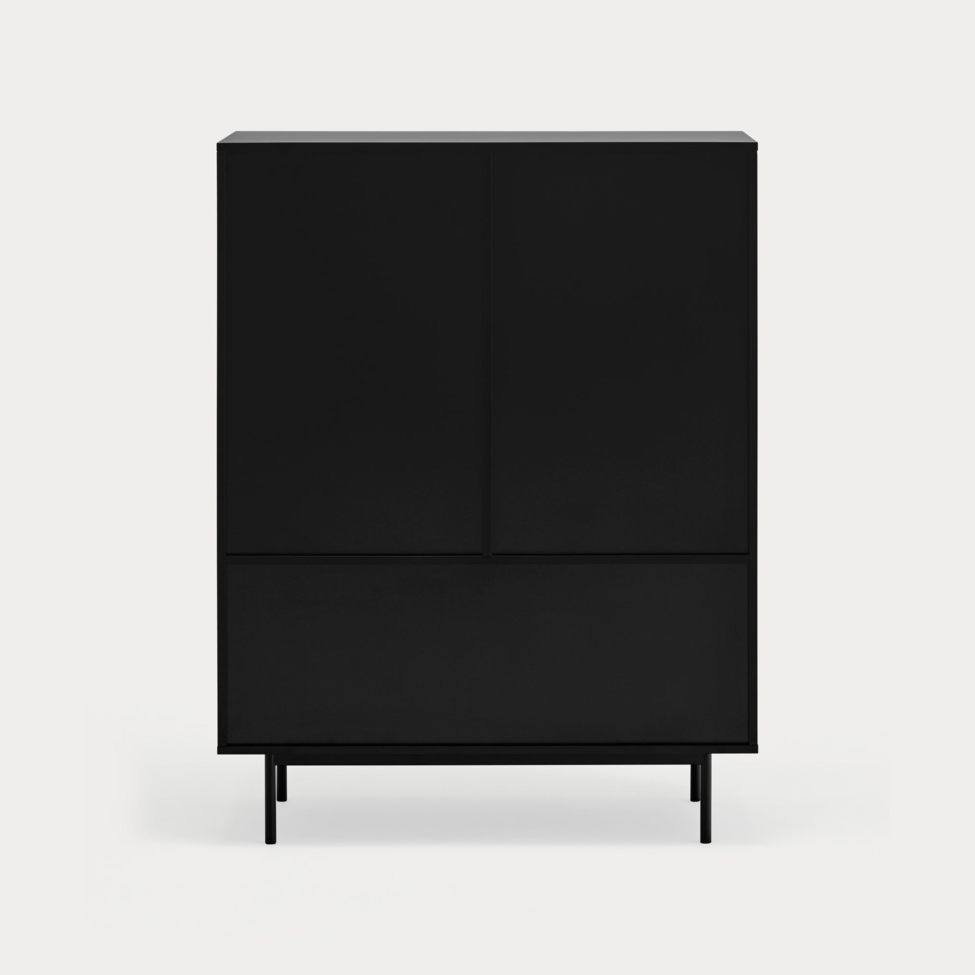 SIERRA Cabinet black - back
