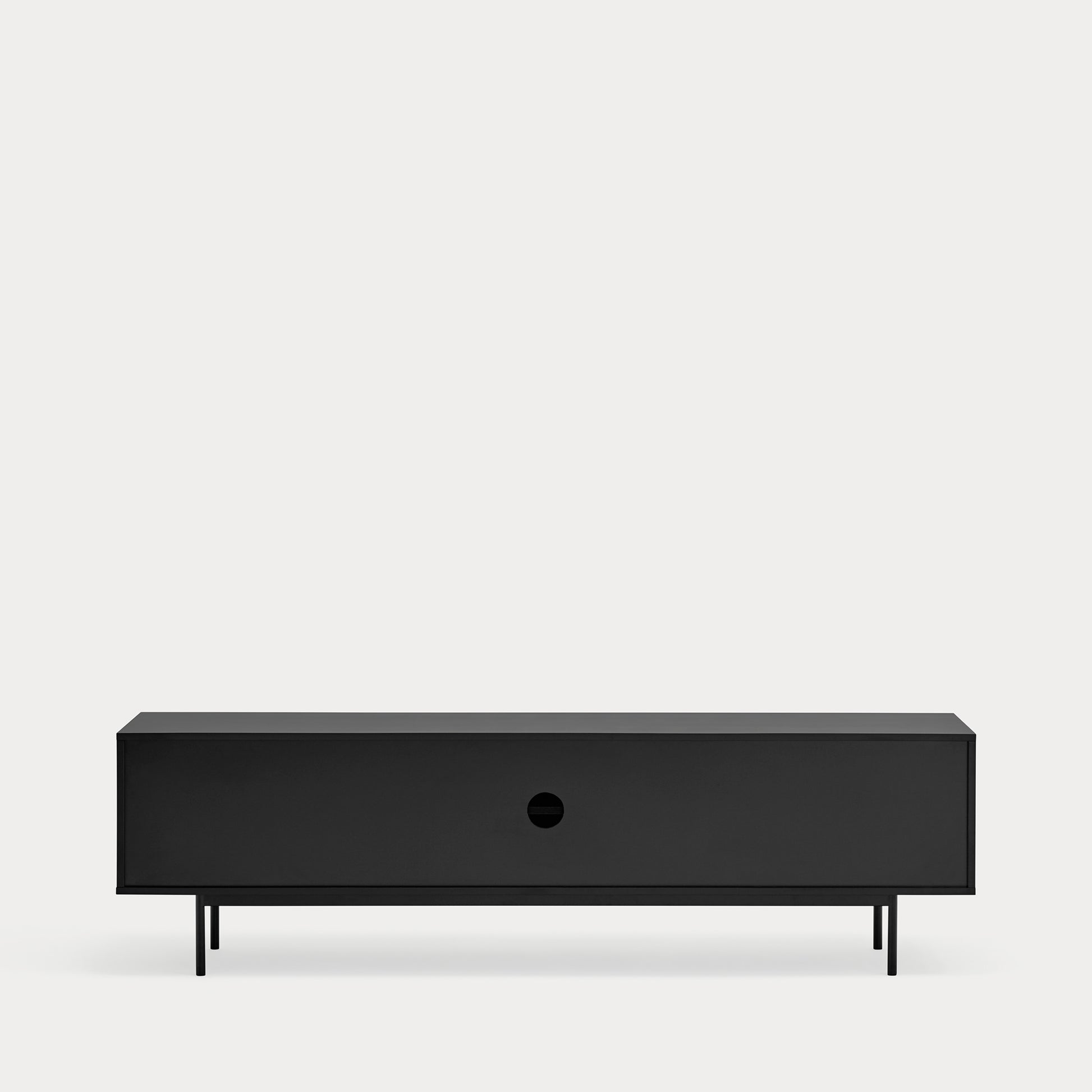 SIERRA TV Cabinet black - back