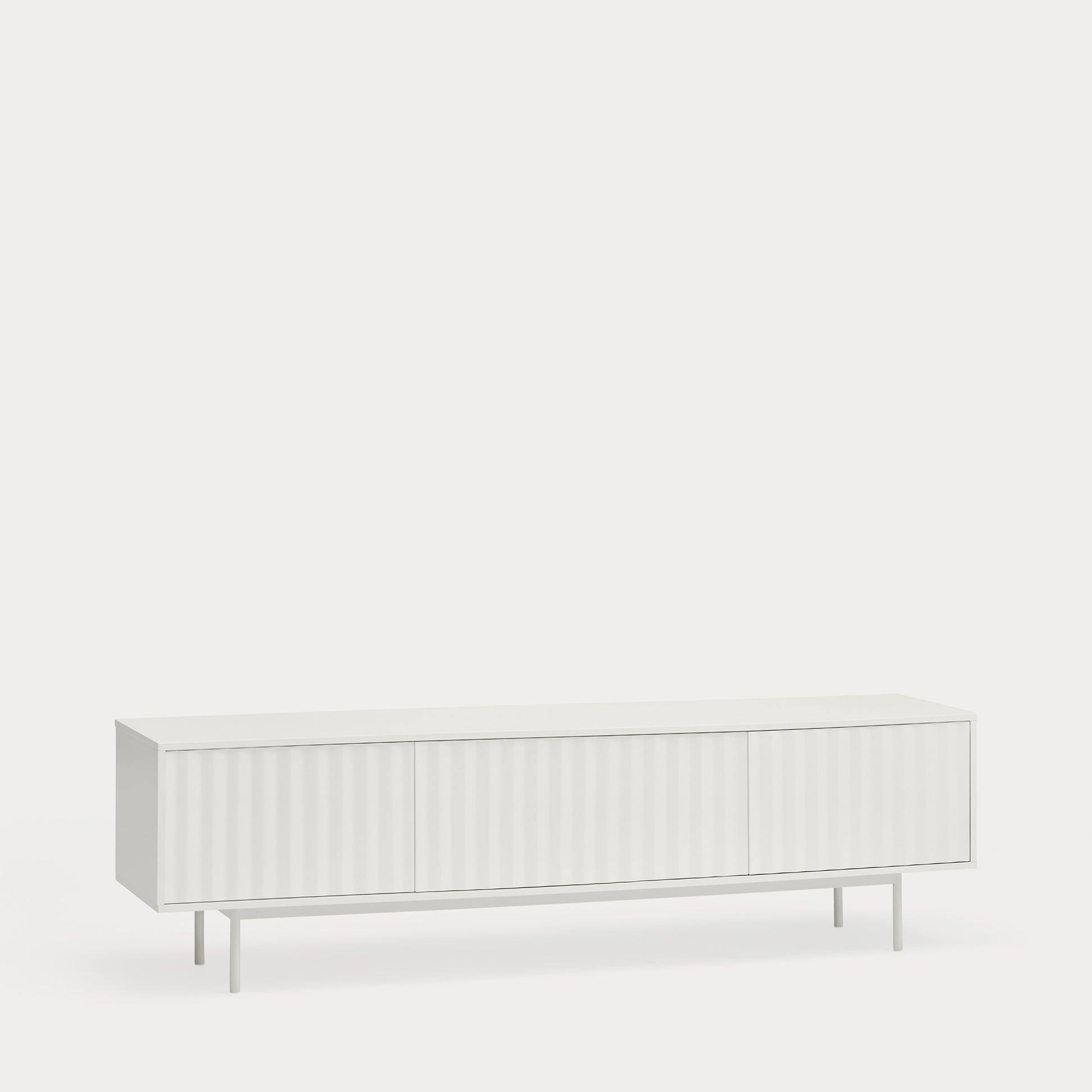 SIERRA TV Cabinet white - back