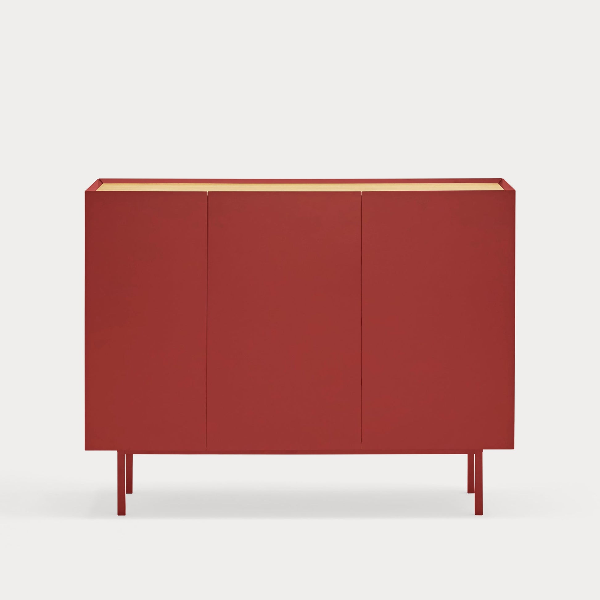 ARISTA sideboard burgundy - front