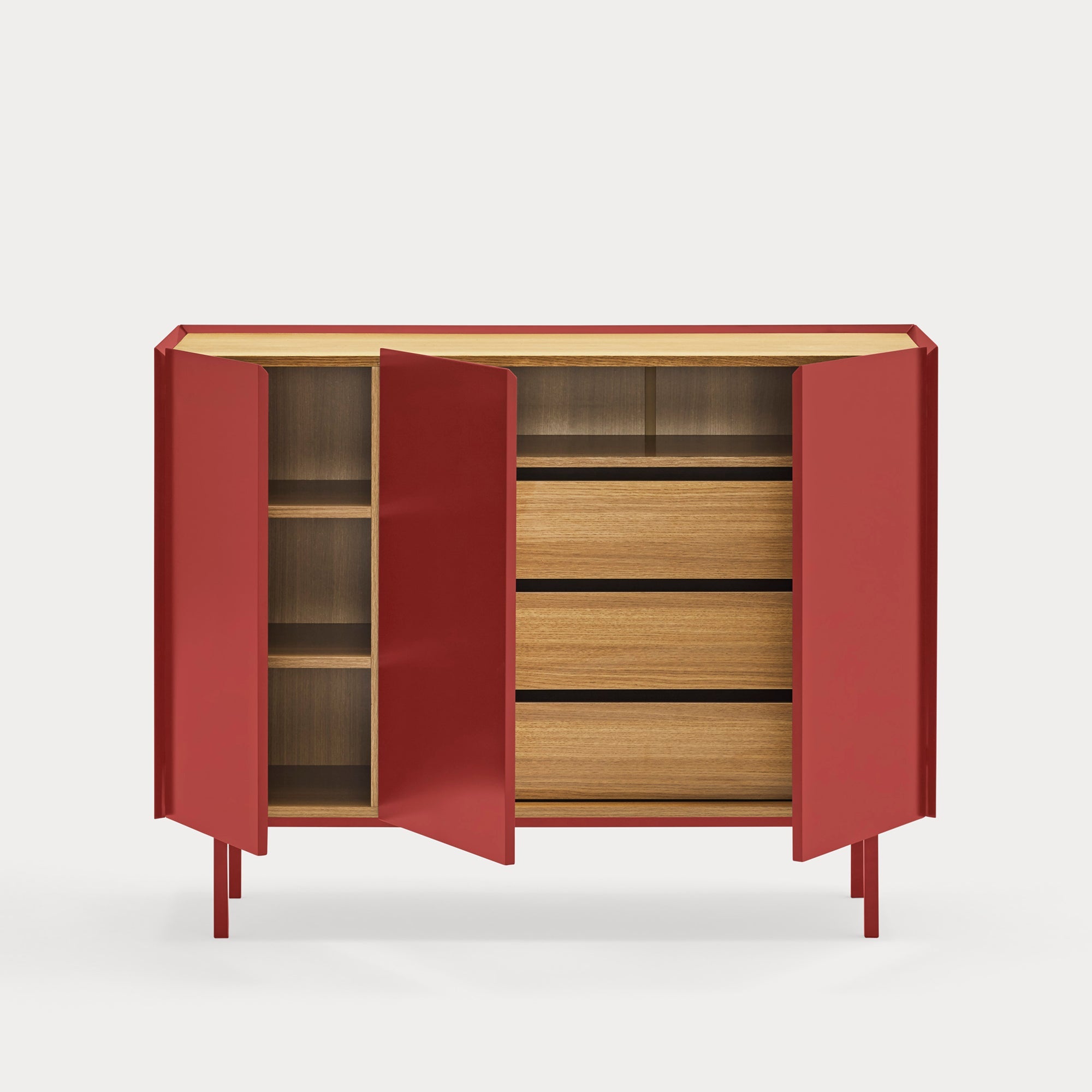 ARISTA sideboard burgundy - detail