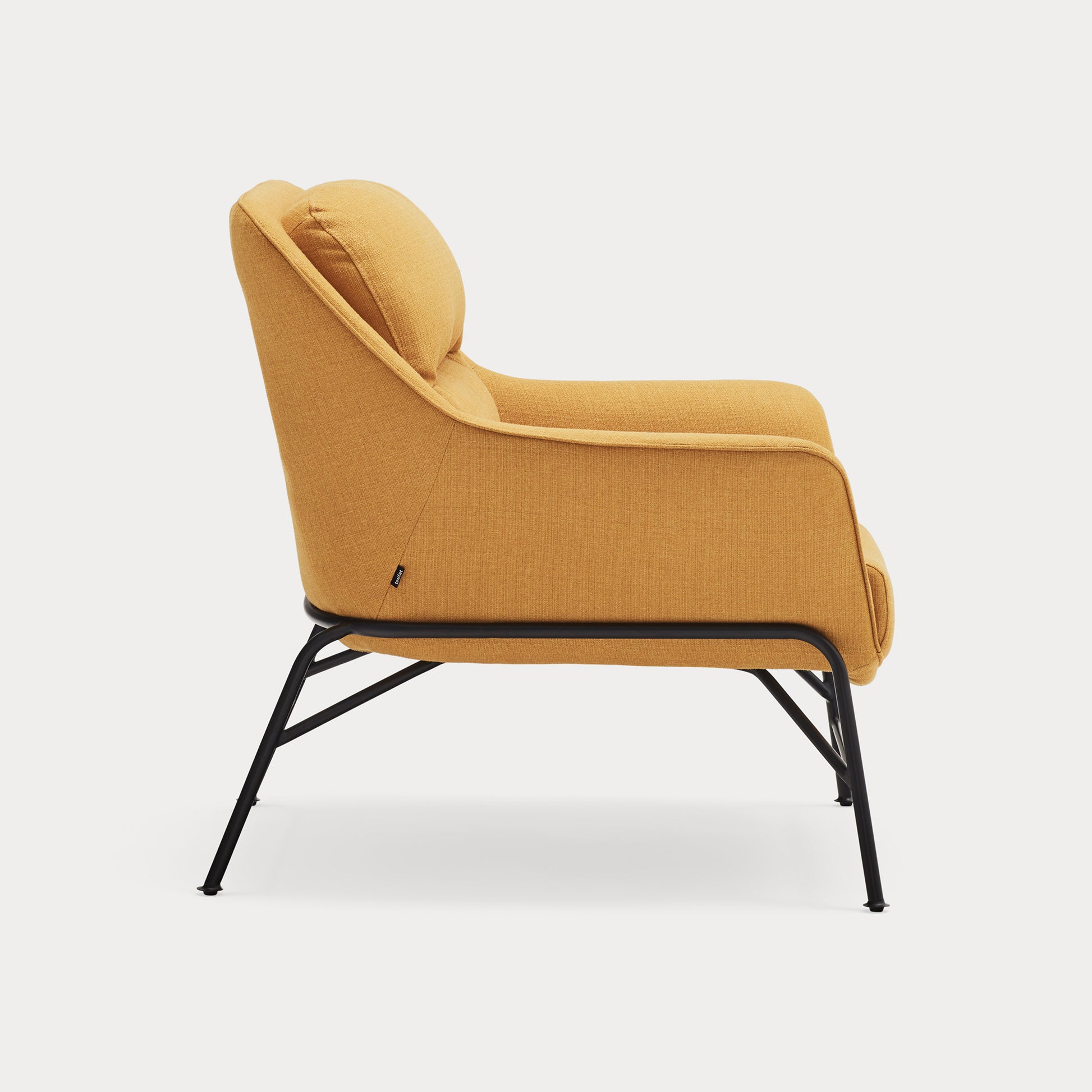 SADIRA Armchair mustard - side