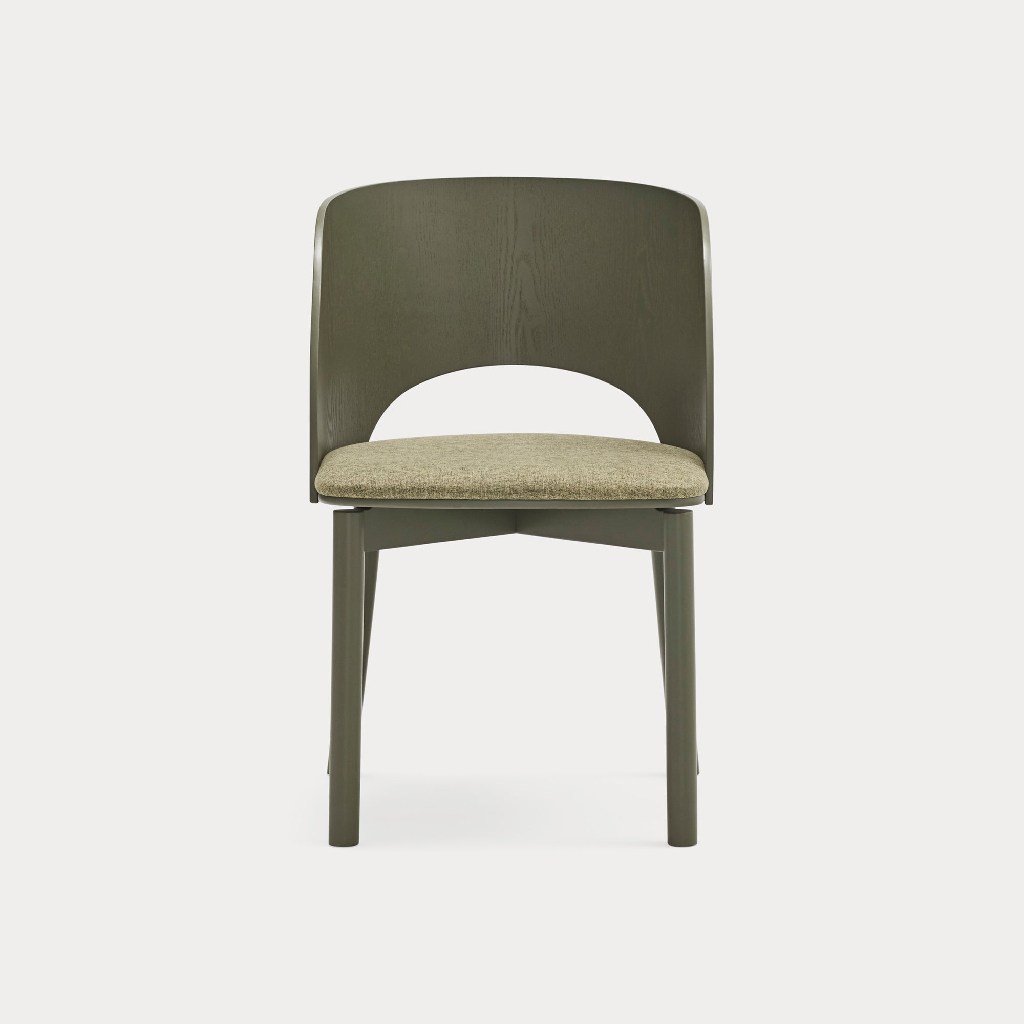 DAM Chair olive green - front