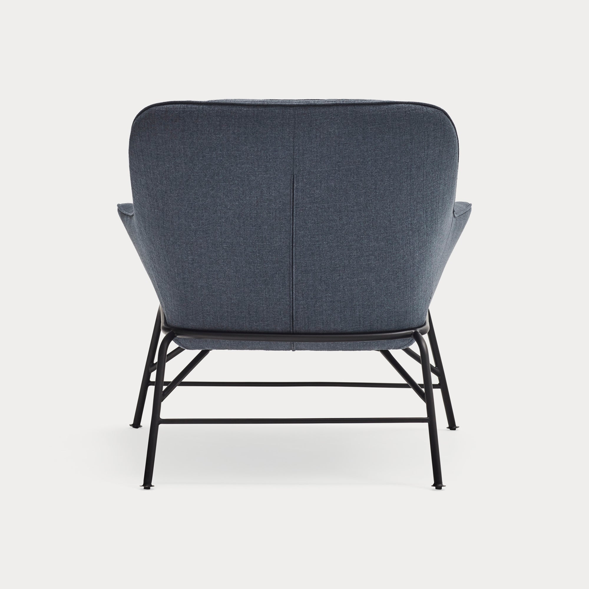 SADIRA Armchair petroleum blue - back