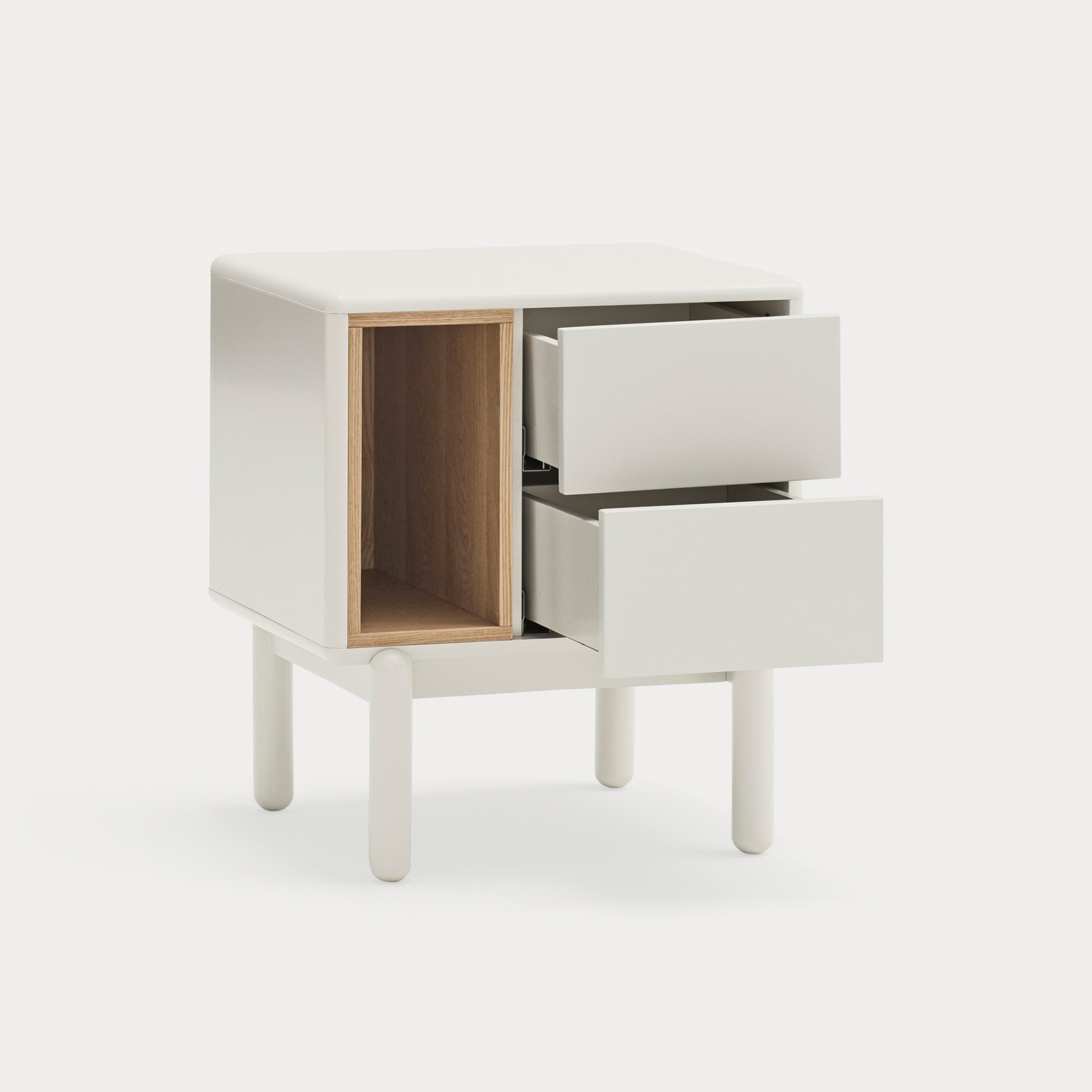 CORVO Bedside table cream - detail