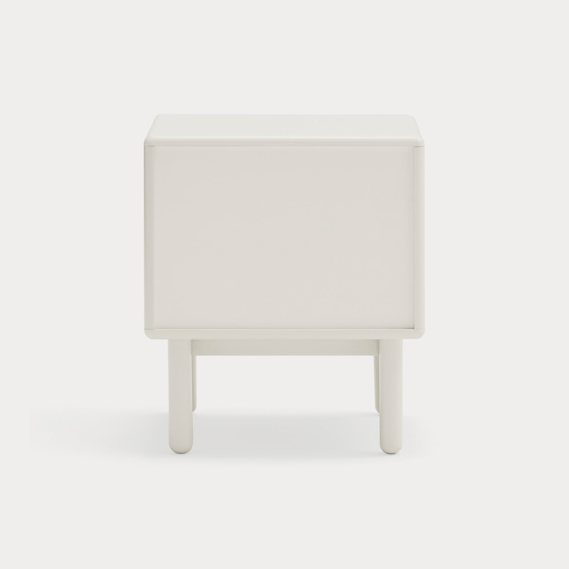 CORVO Bedside table cream - back