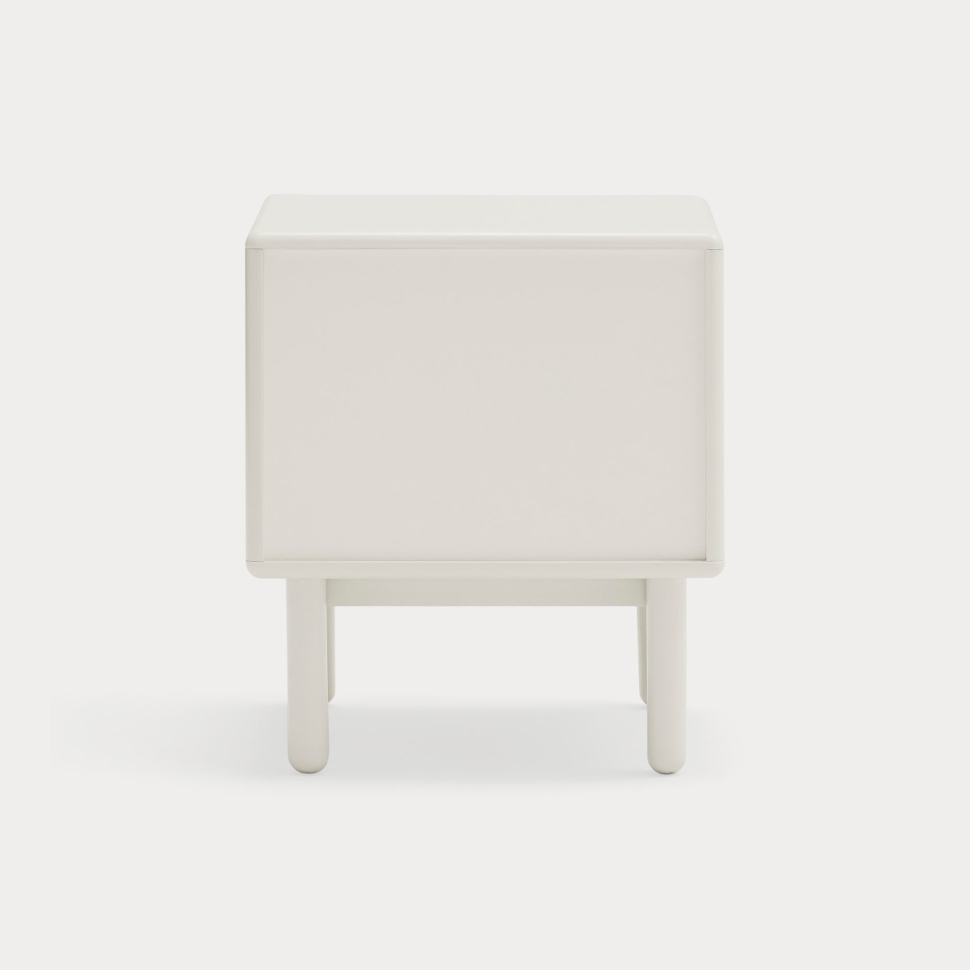 CORVO Bedside table cream - back
