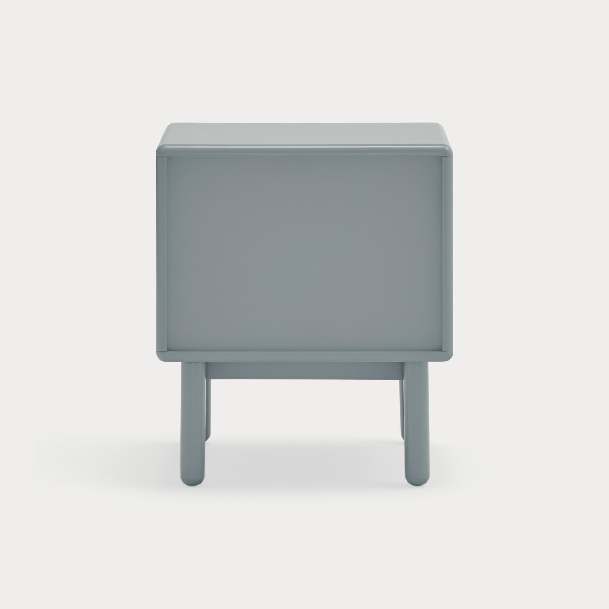 CORVO Bedside table pearl grey - back