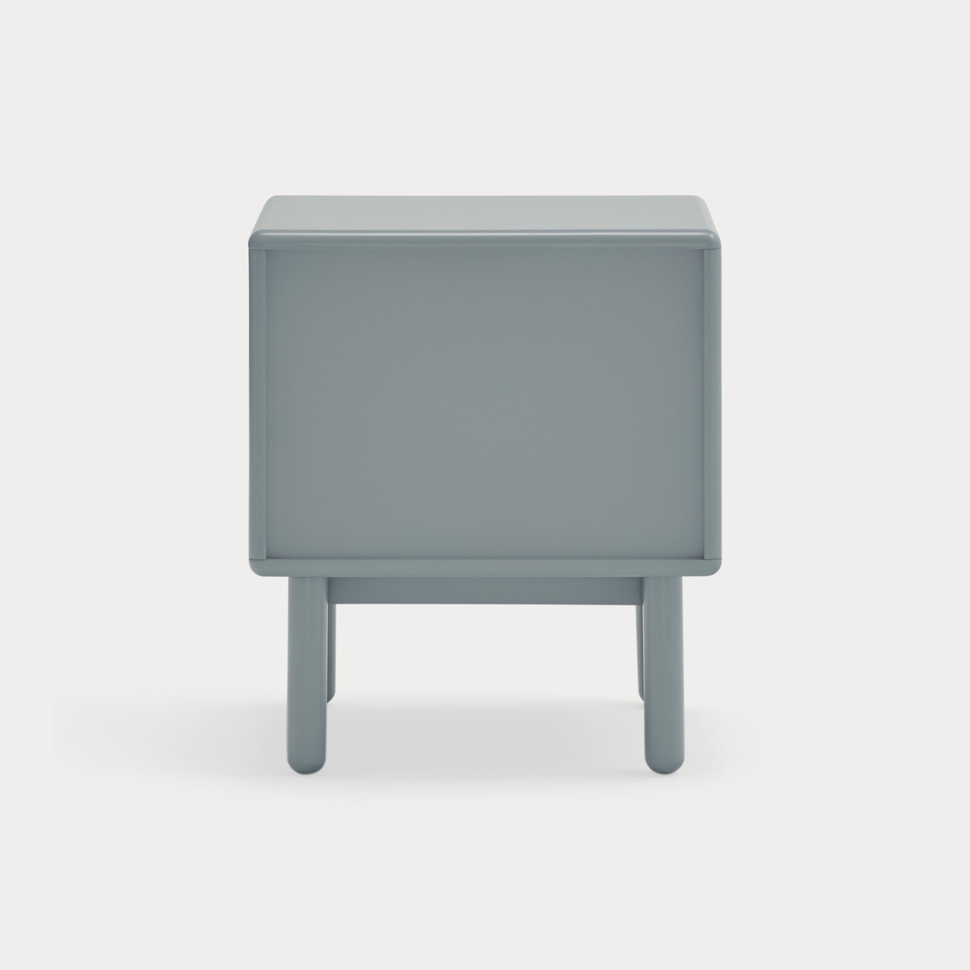 CORVO Bedside table pearl grey - back