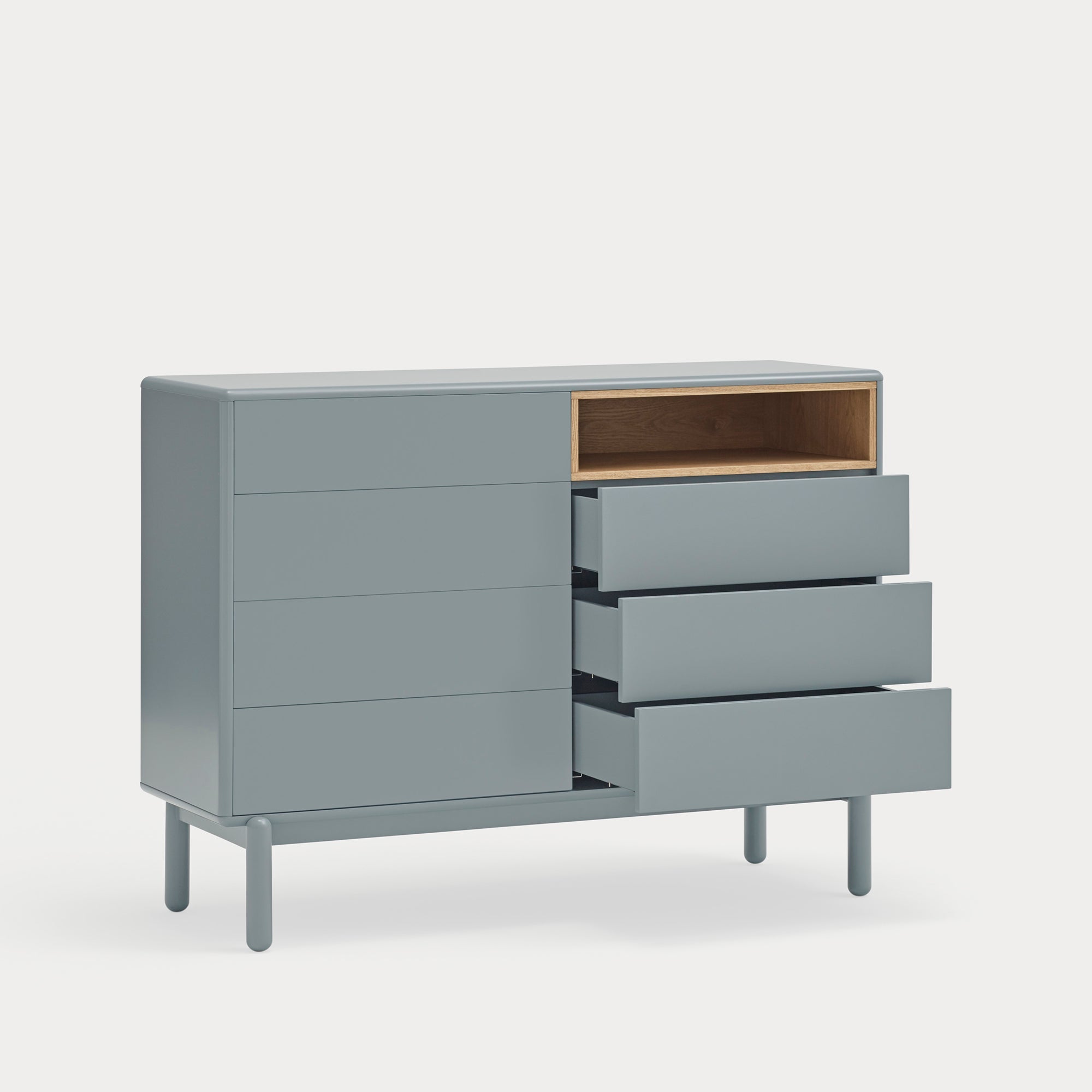 CORVO Chest pearl grey - detail