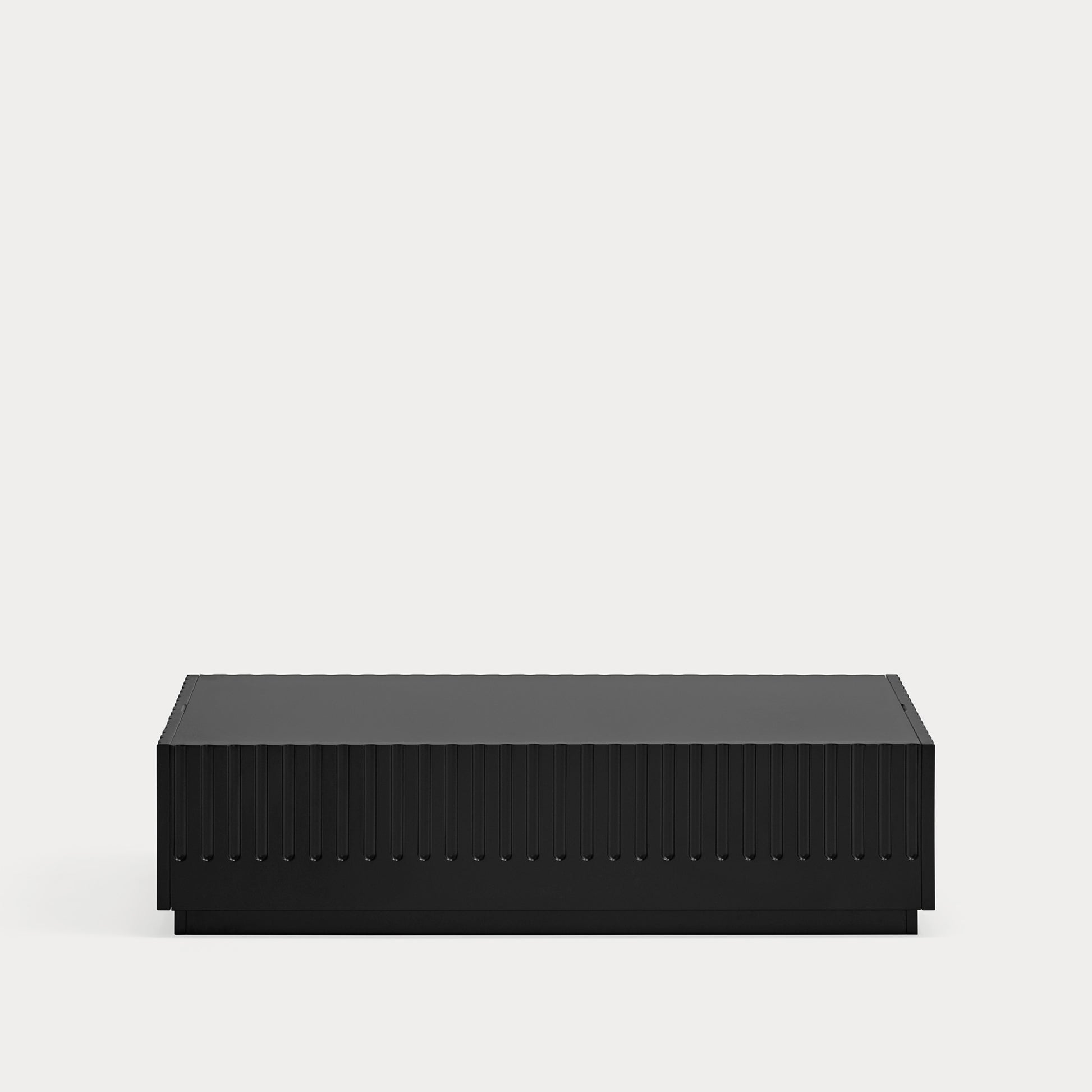 DORIC Coffee table black - front