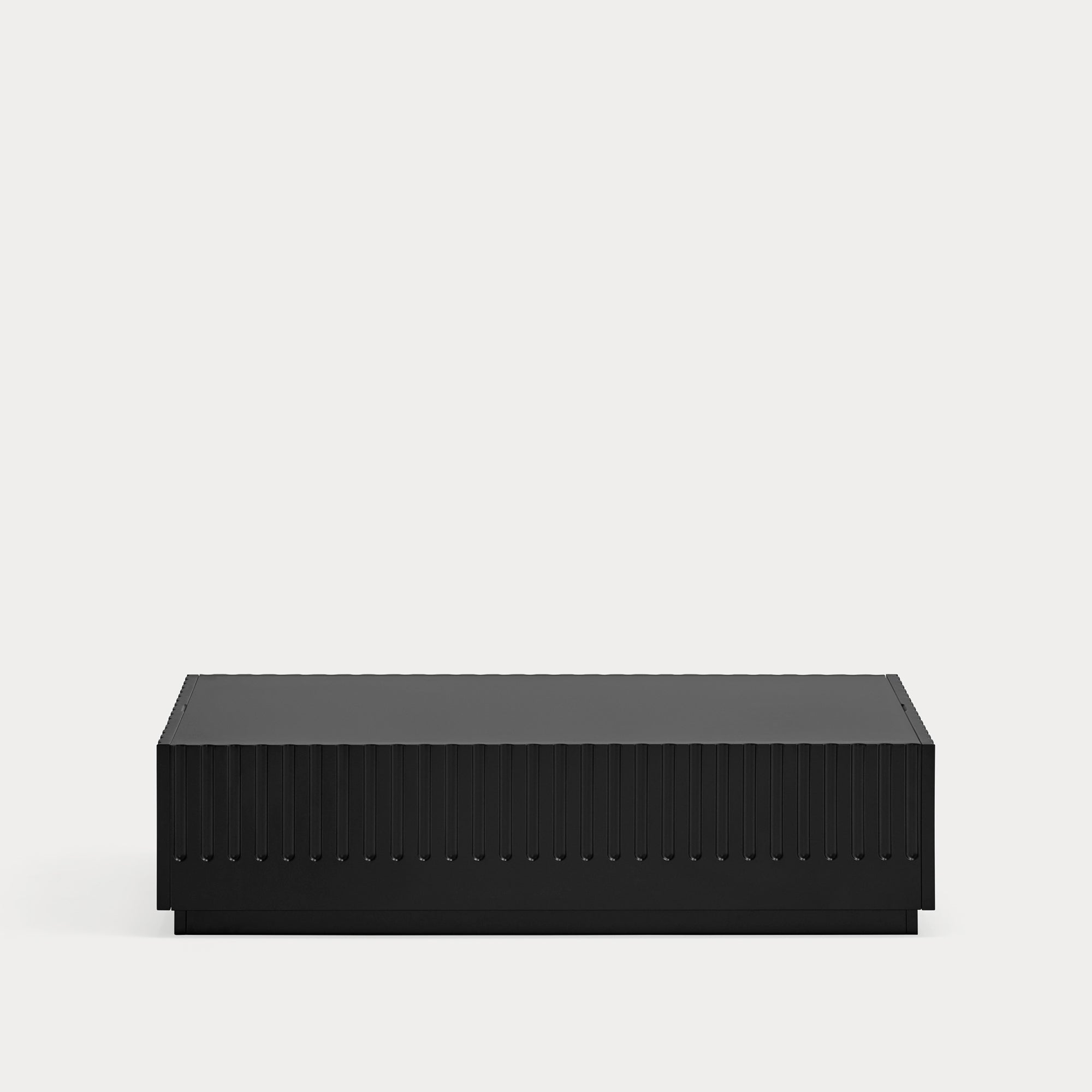 DORIC Coffee table black - front