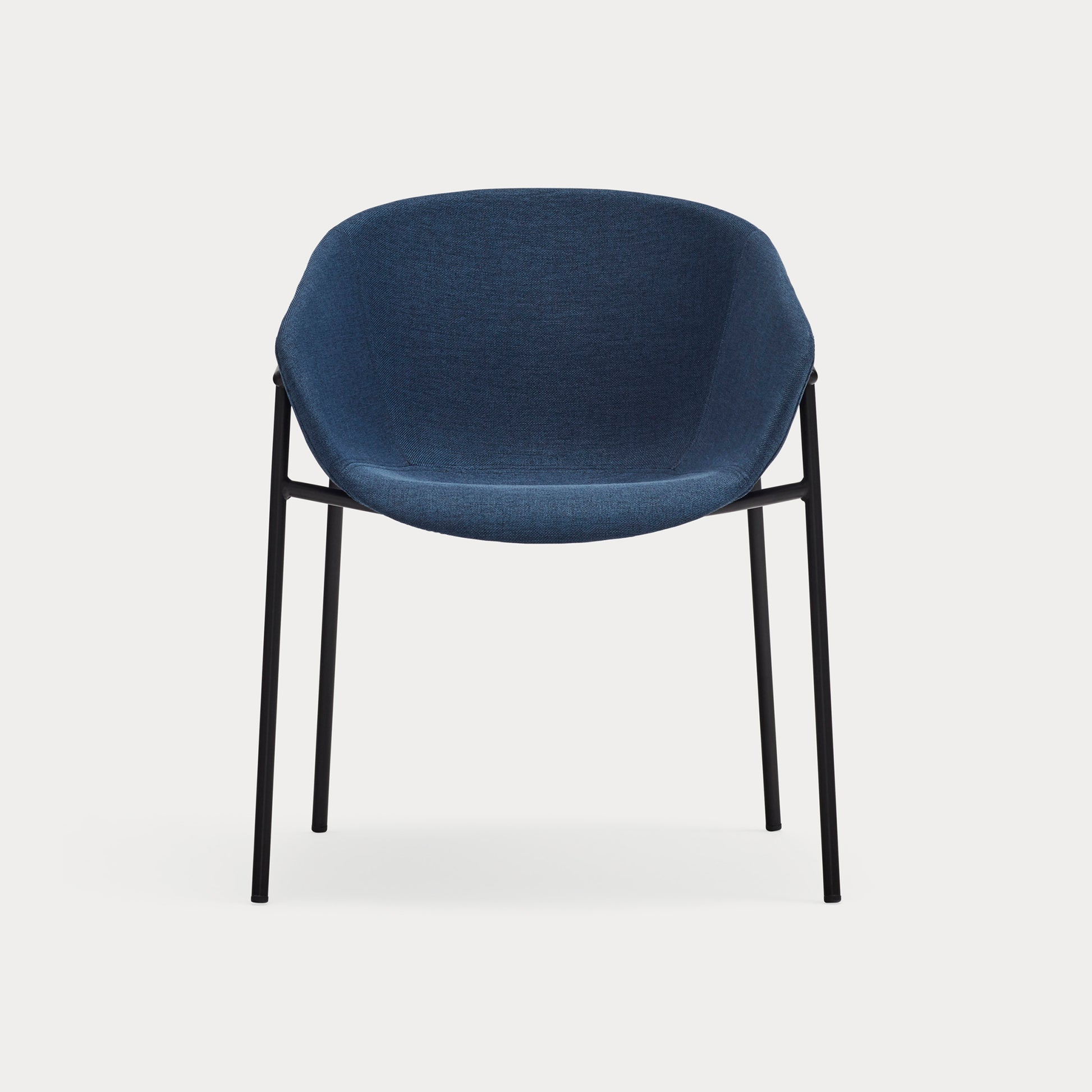 HUG Chair dark blue - front
