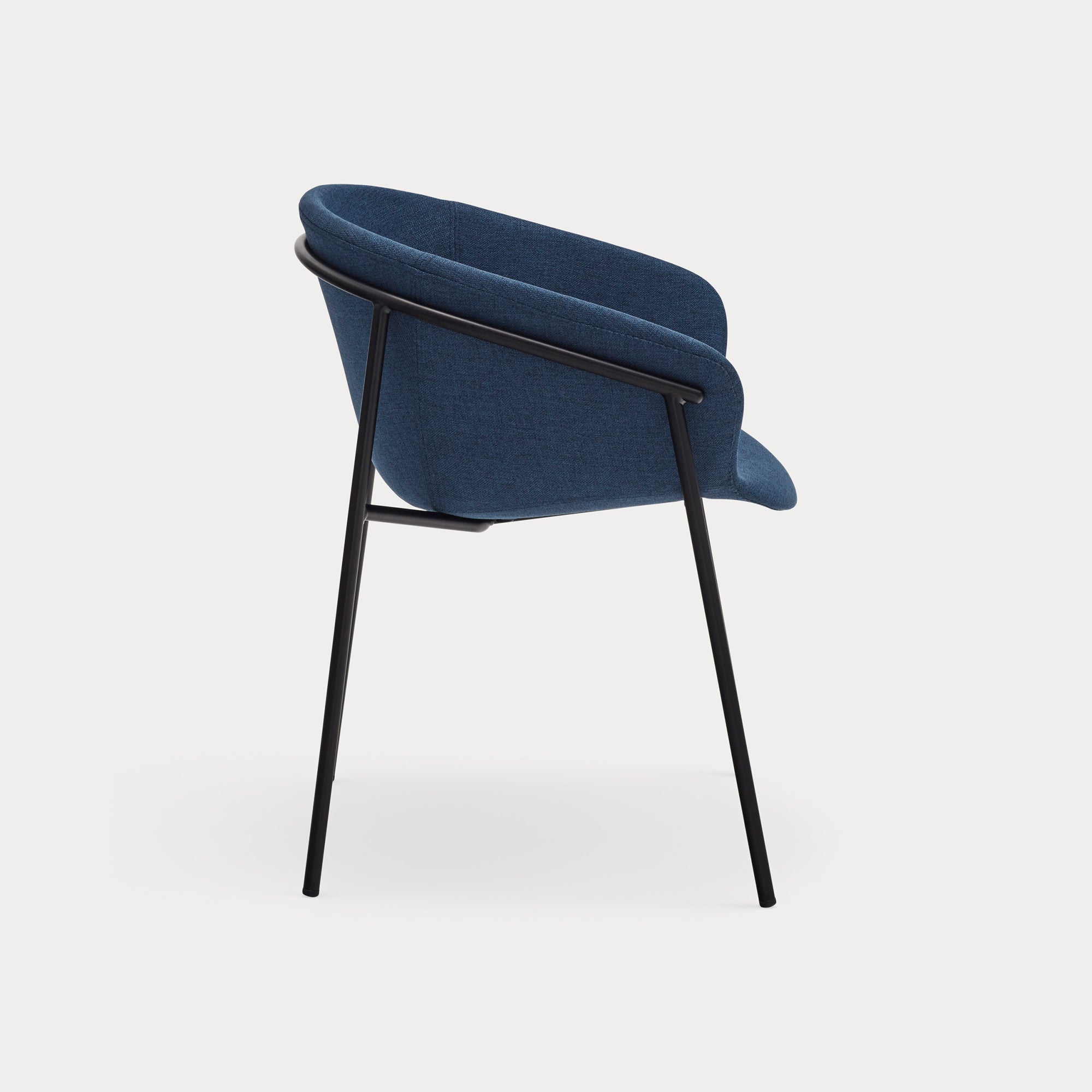 HUG Chair dark blue - side