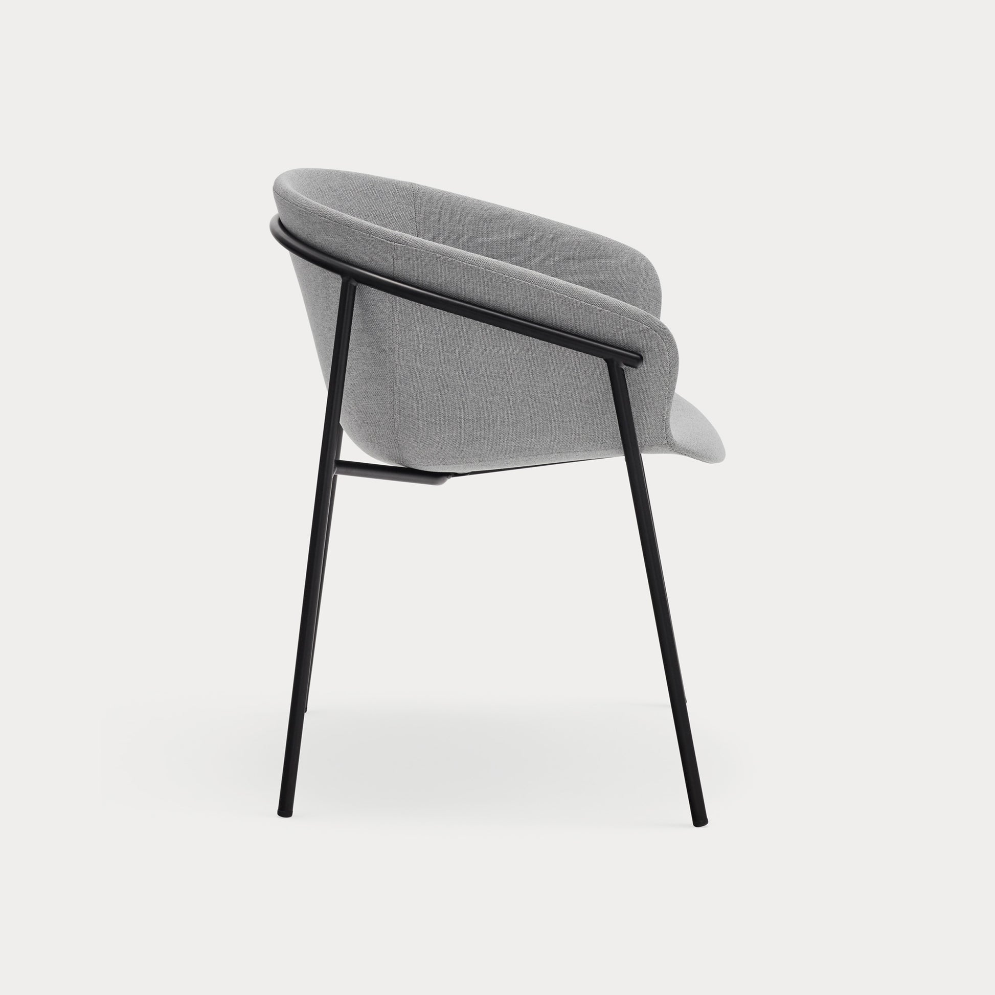 HUG Chair light grey - side