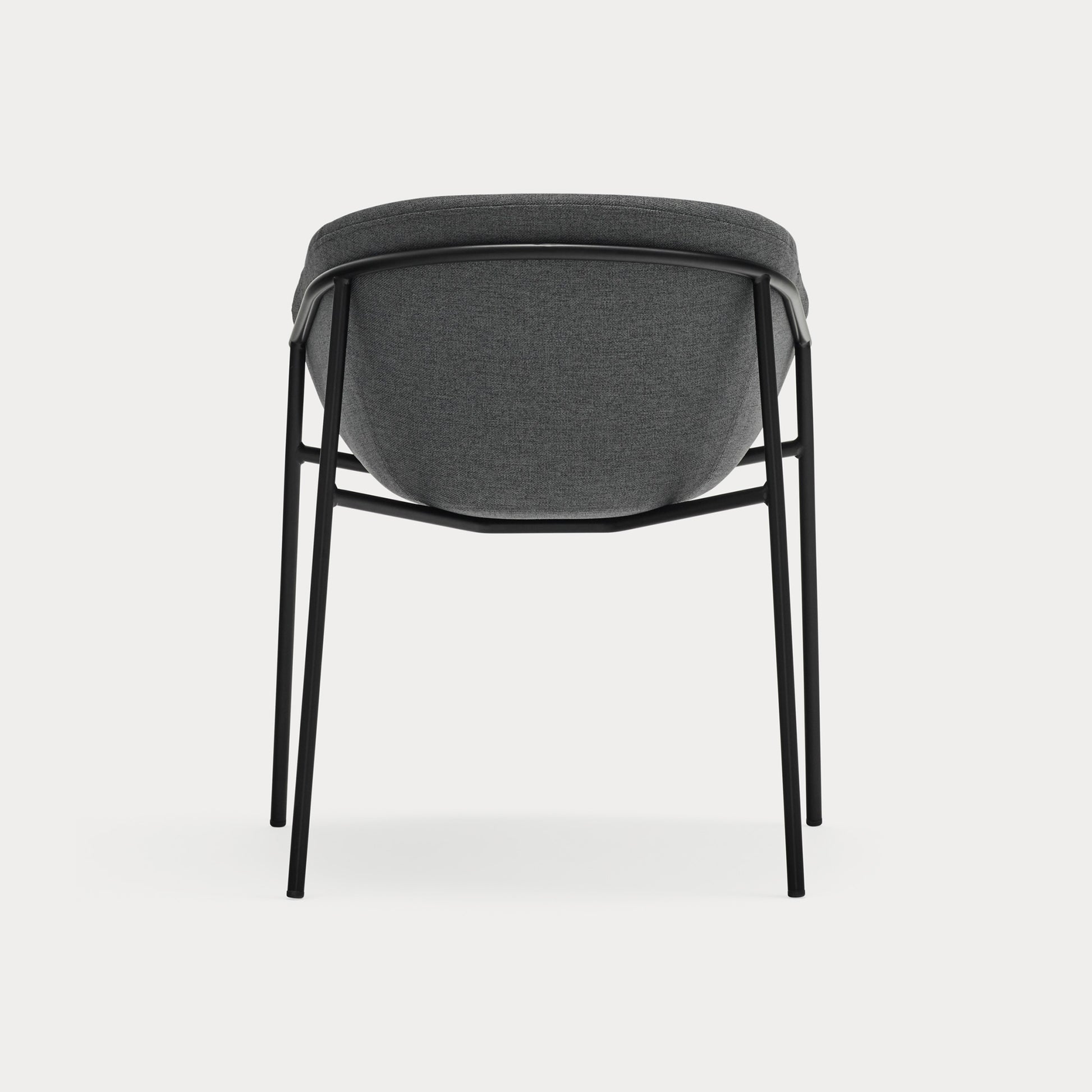 HUG Chair dark grey - back
