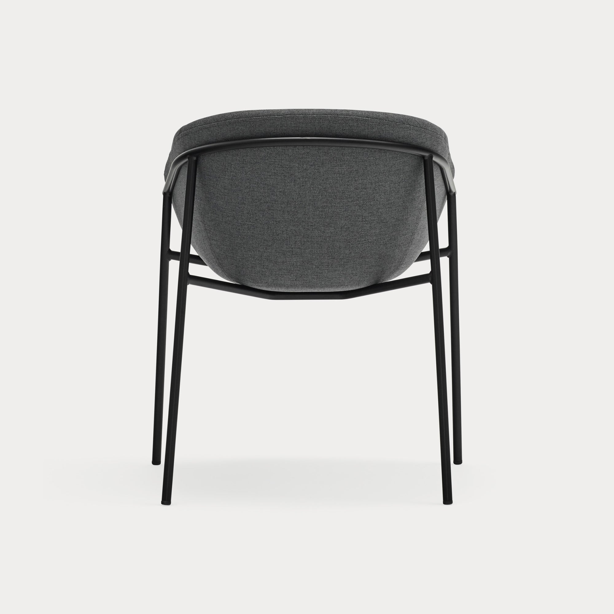 HUG Chair dark grey - back