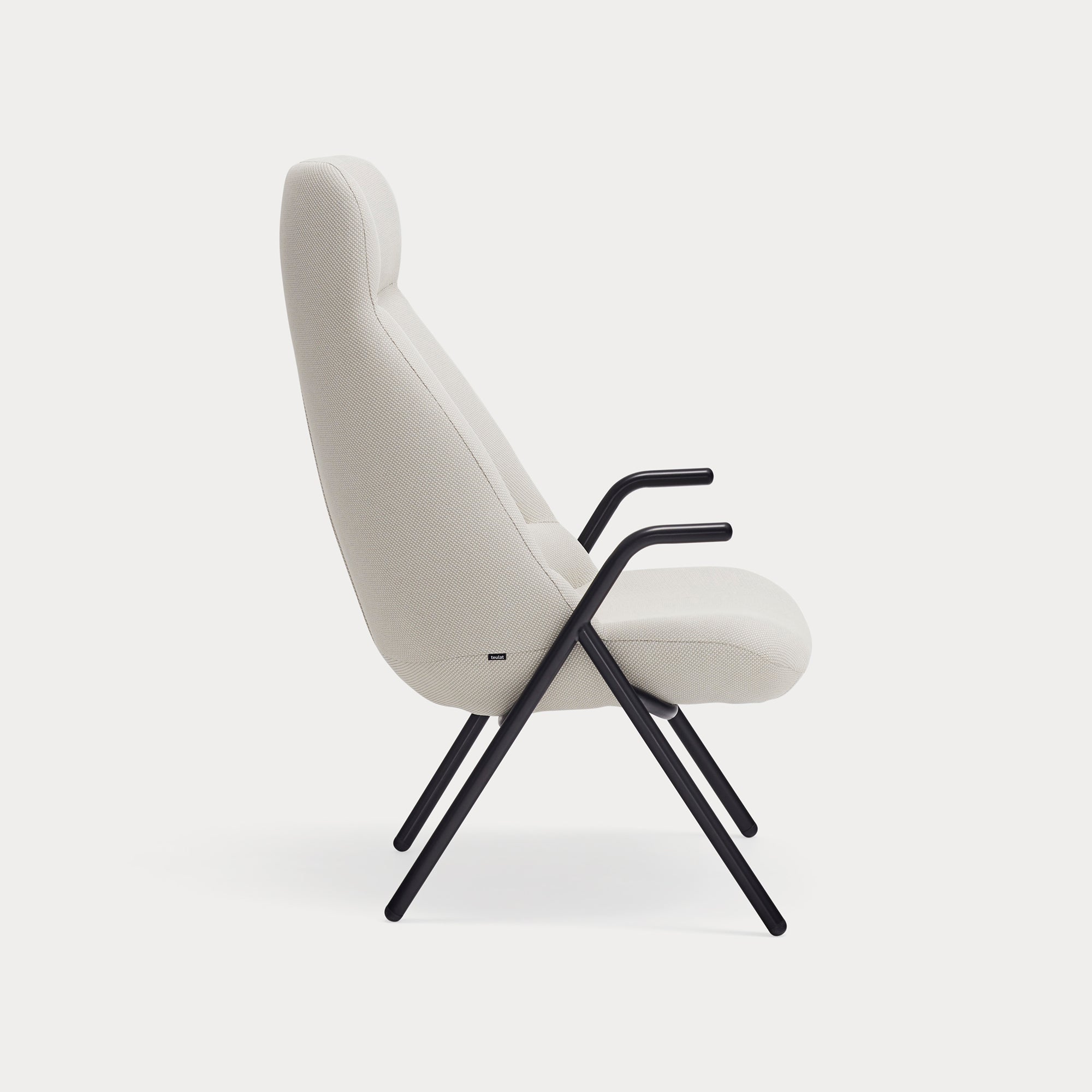 DINS Armchair cream - side