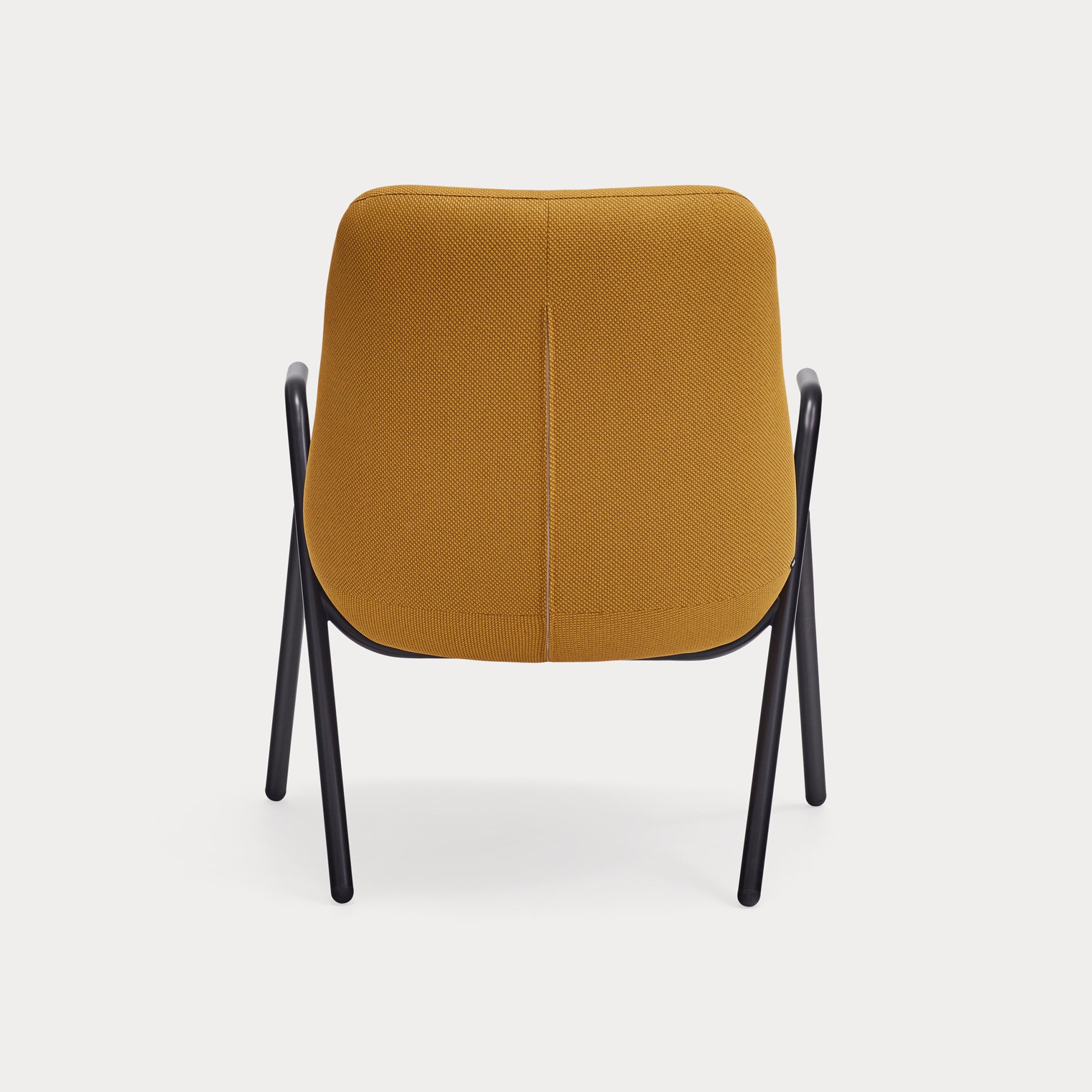 DINS Armchair s mustard - back