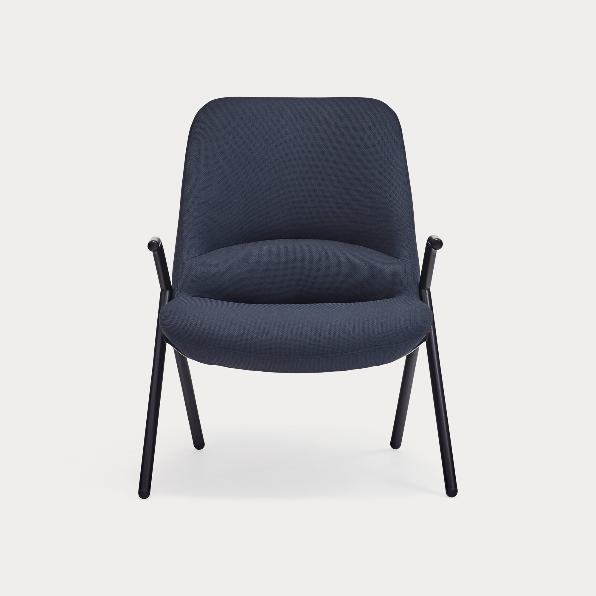DINS Armchair s dark blue - front