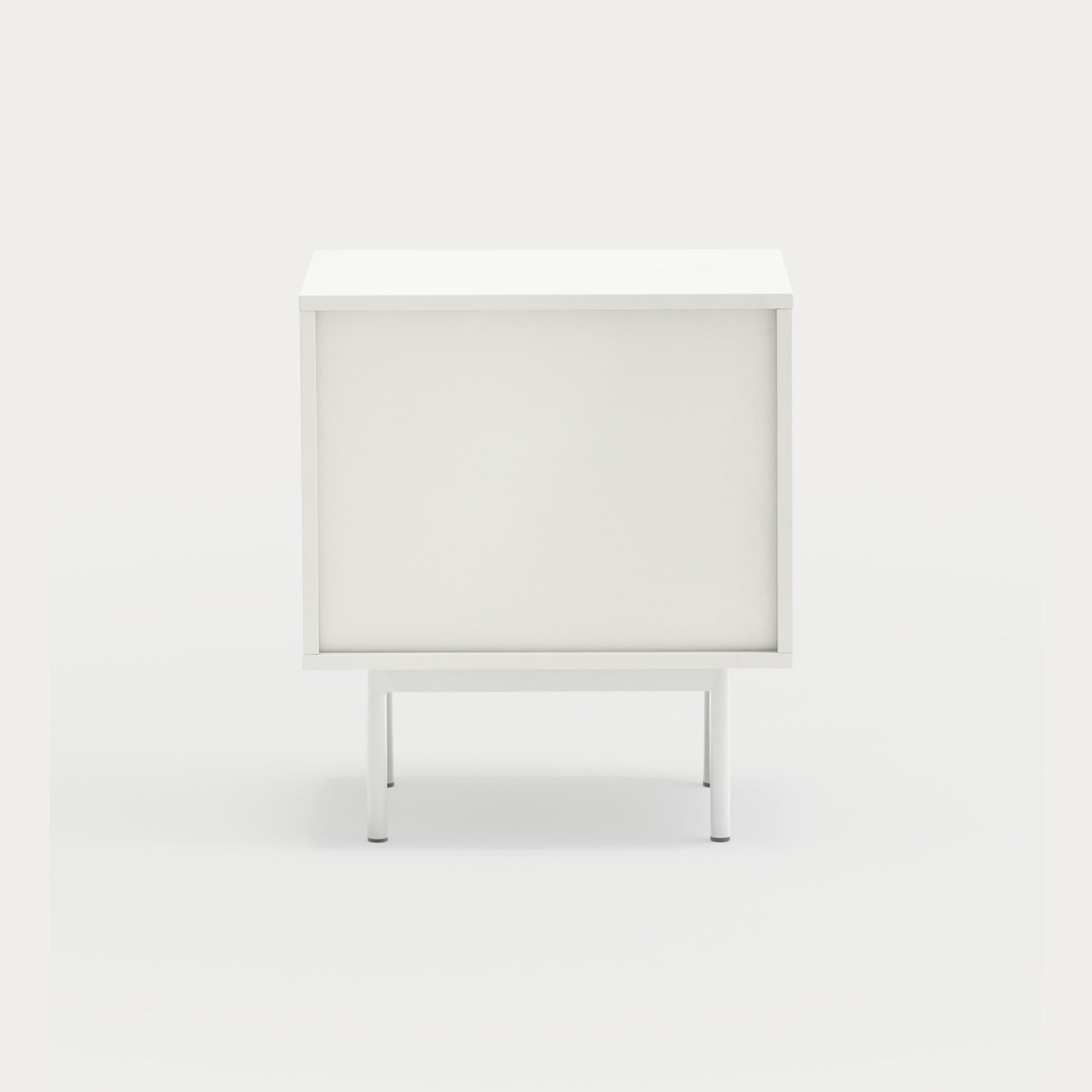 SIERRA Bedside table white - back