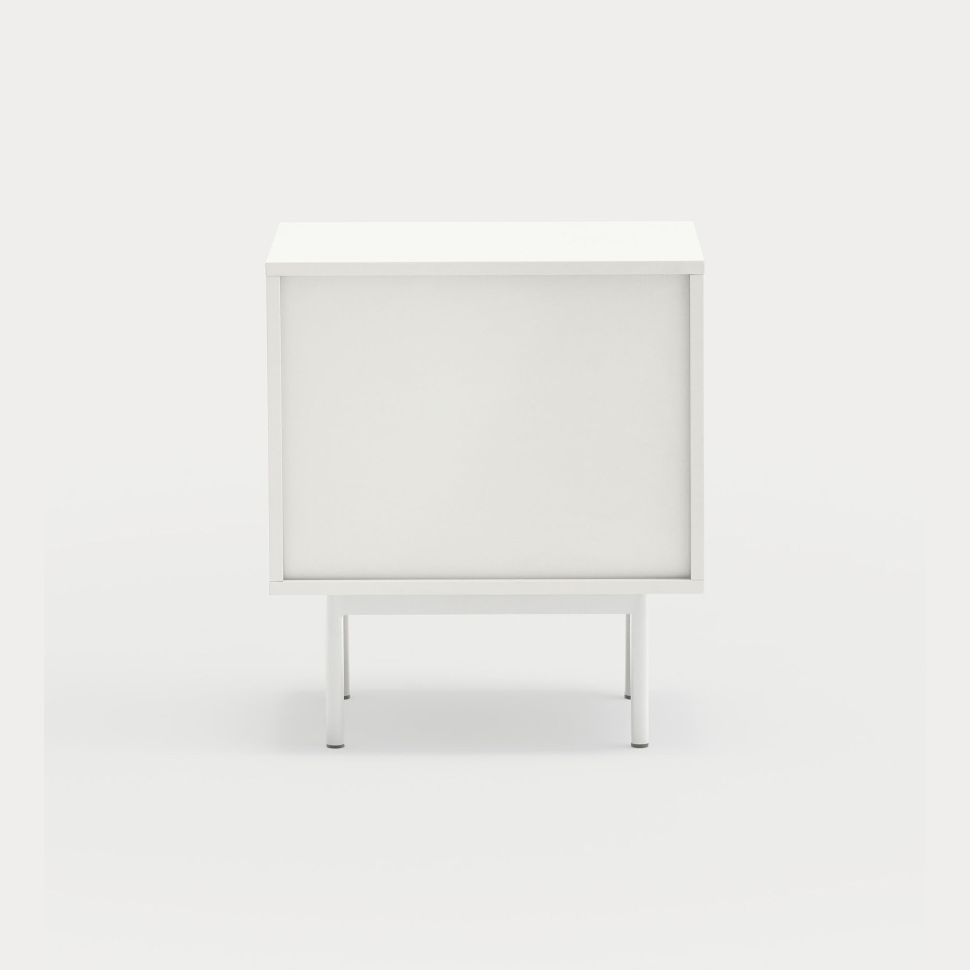 SIERRA Bedside table white - back