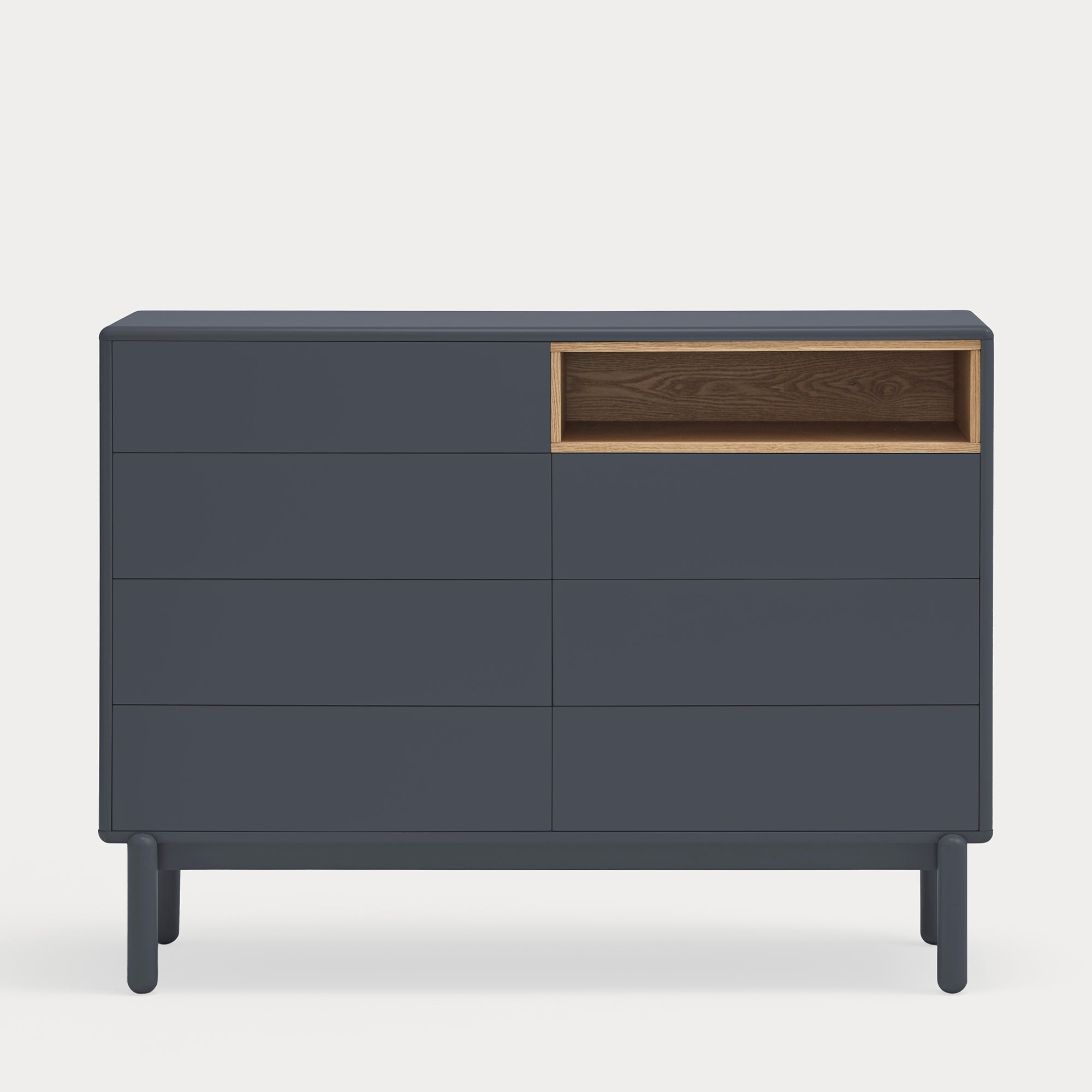 CORVO Chest anthracite gray - front