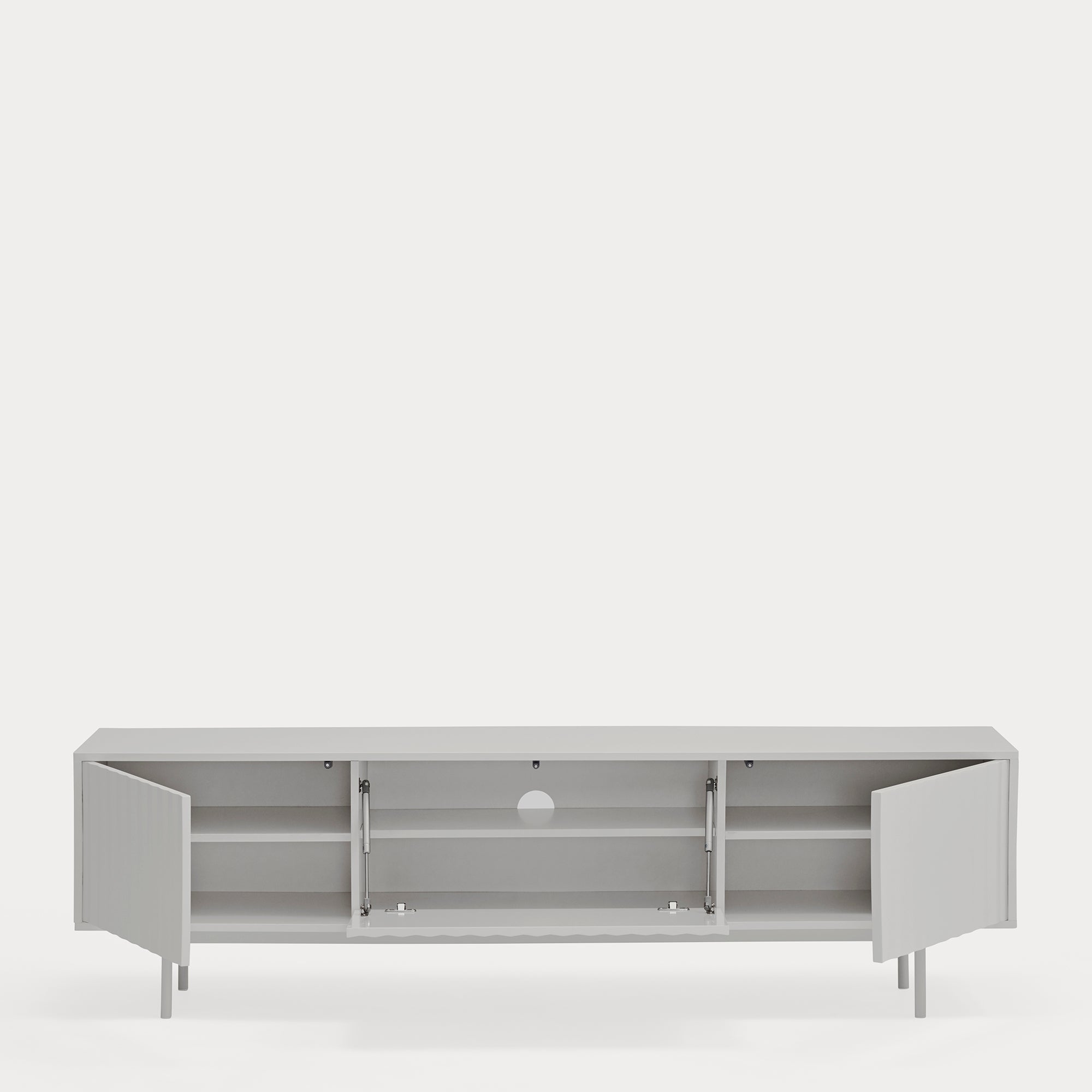 SIERRA TV Cabinet light grey - detail