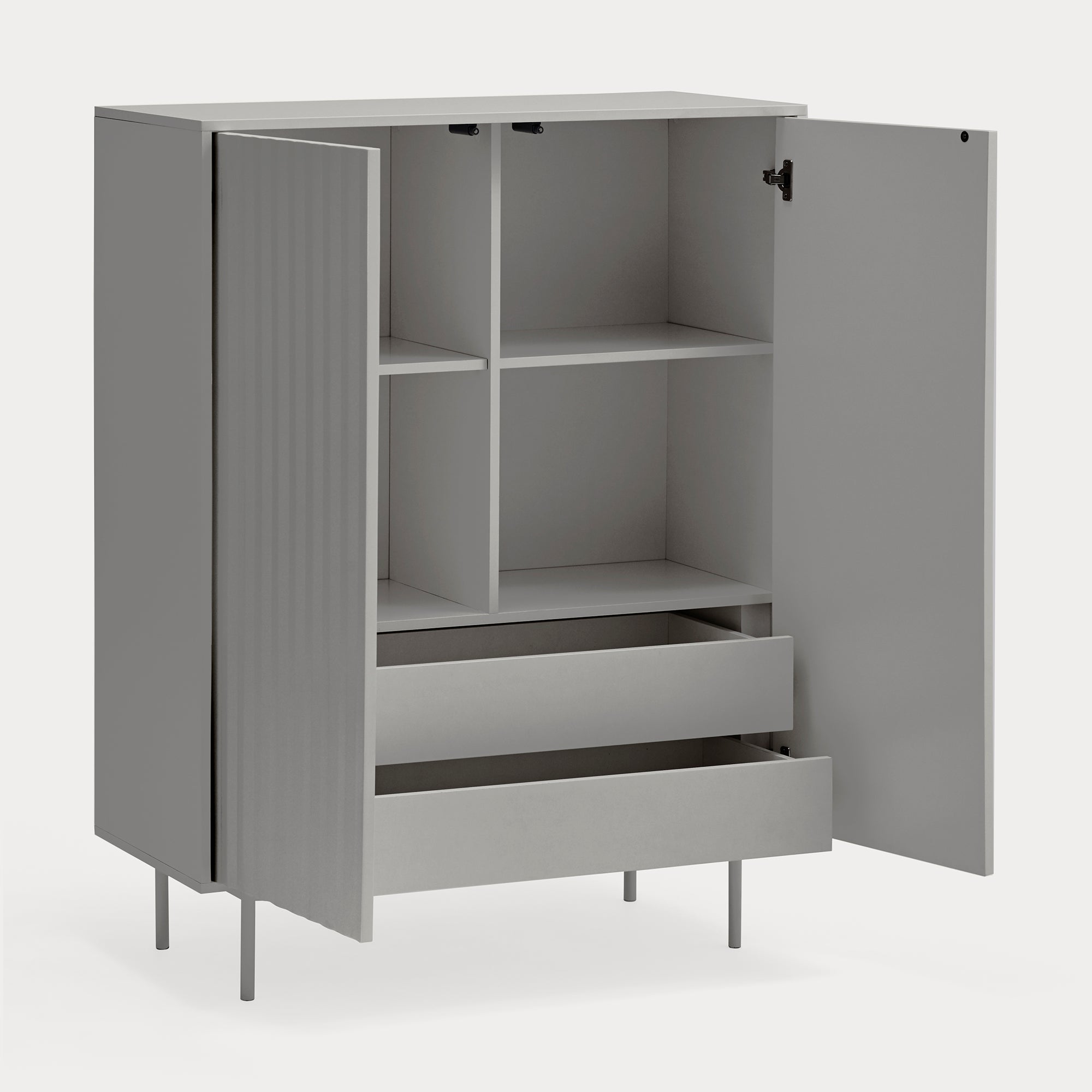 SIERRA Cabinet light grey - detail