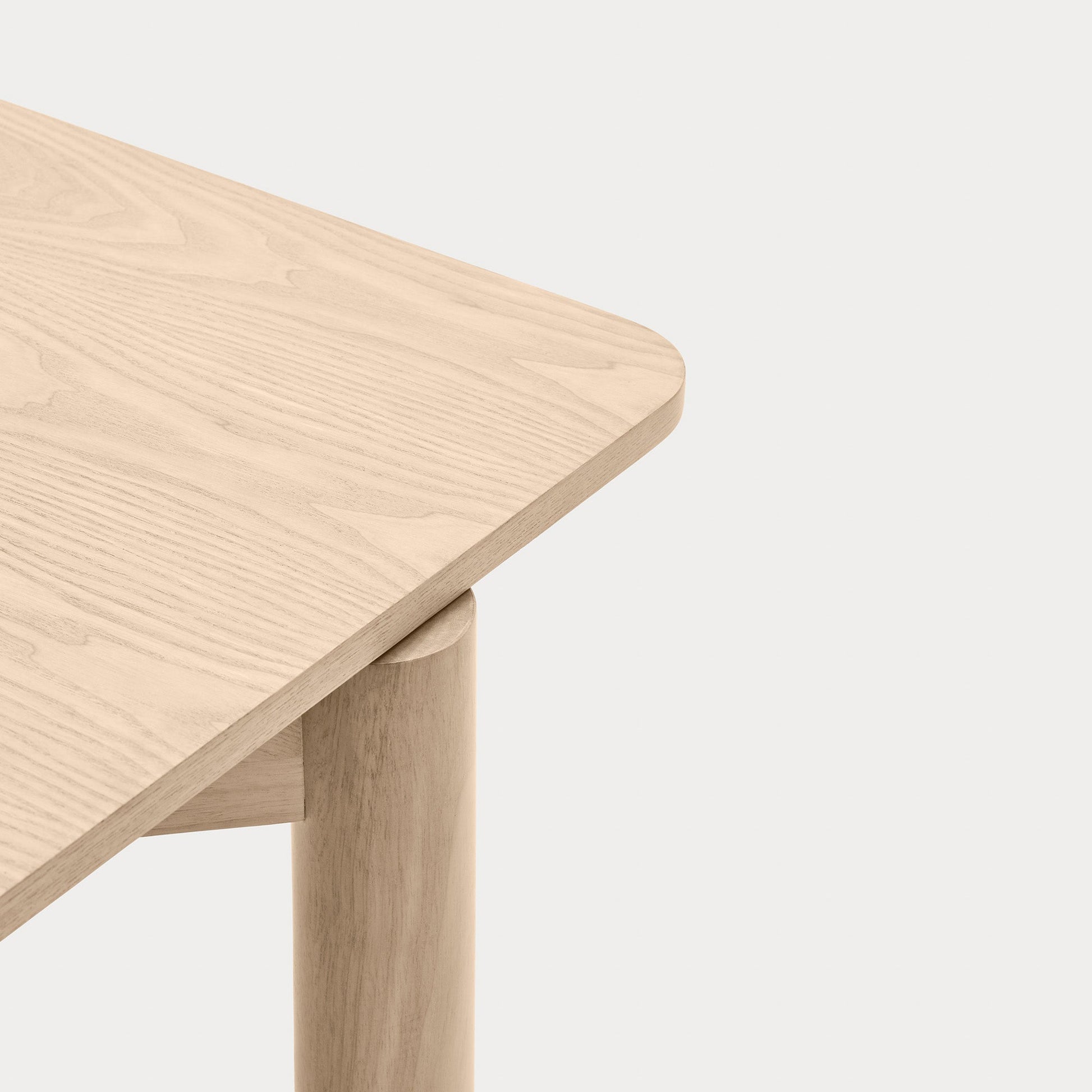 ATLAS Rectangular Extendable table light natural - detail