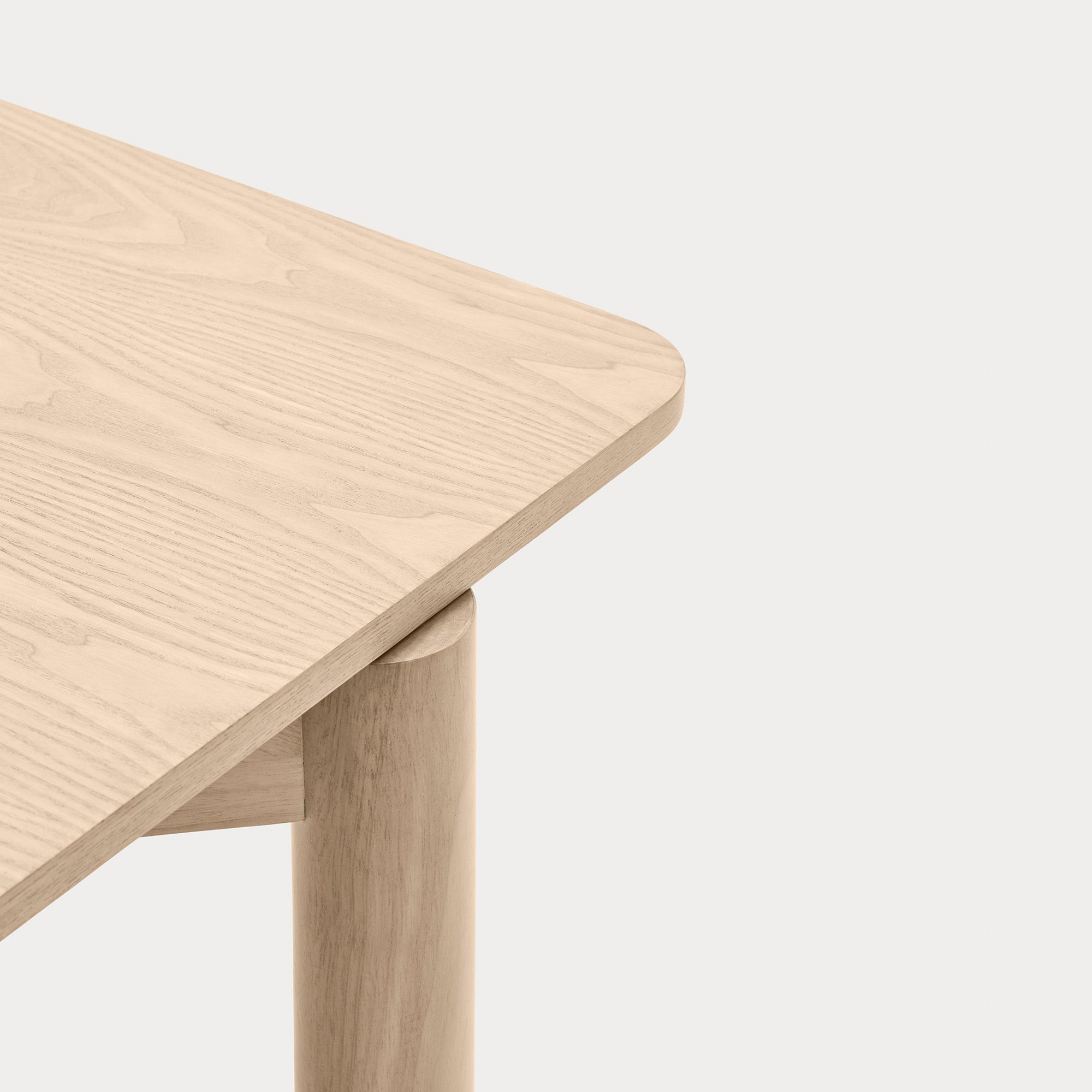 ATLAS Rectangular Extendable table light natural - detail