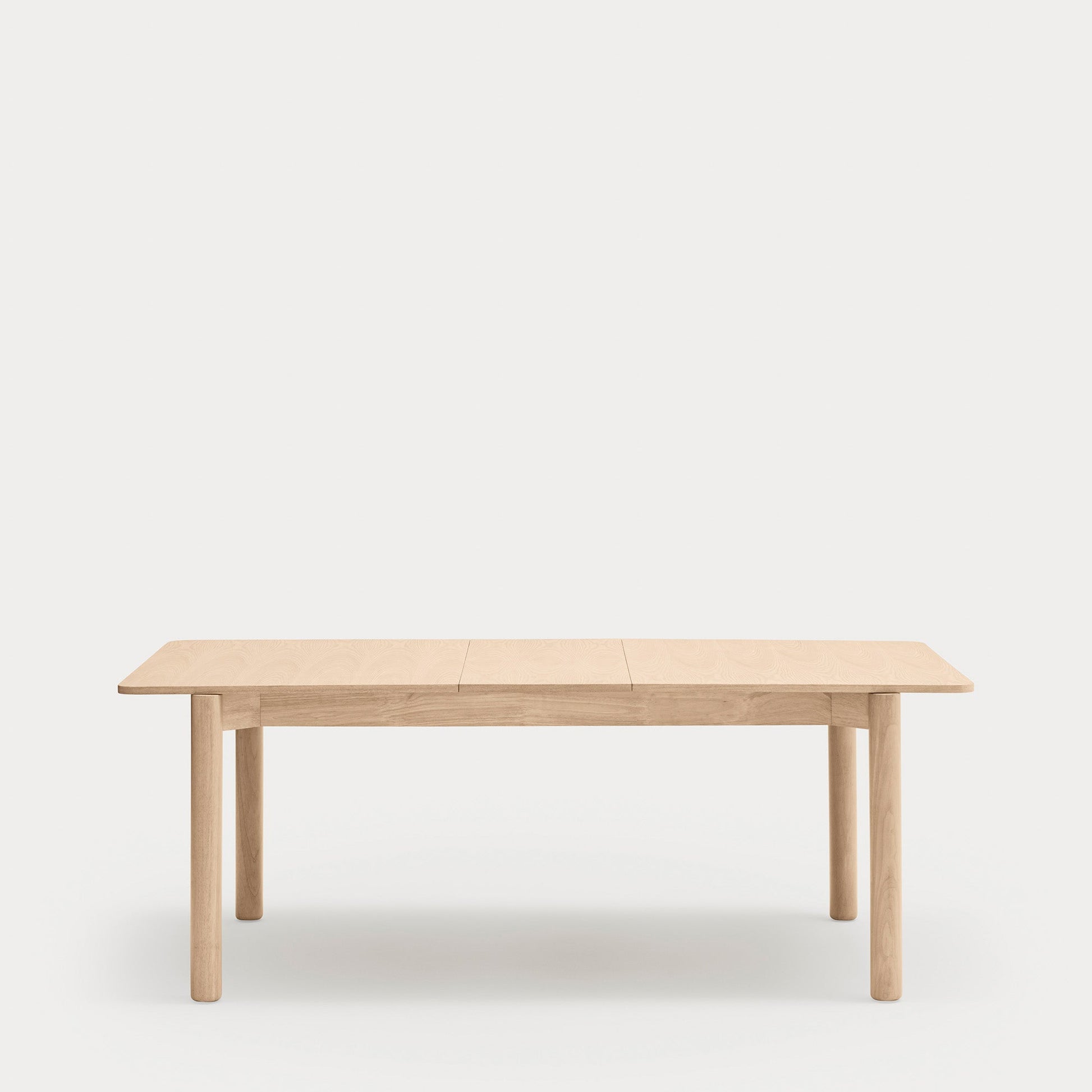 ATLAS Rectangular Extendable table light natural - extended