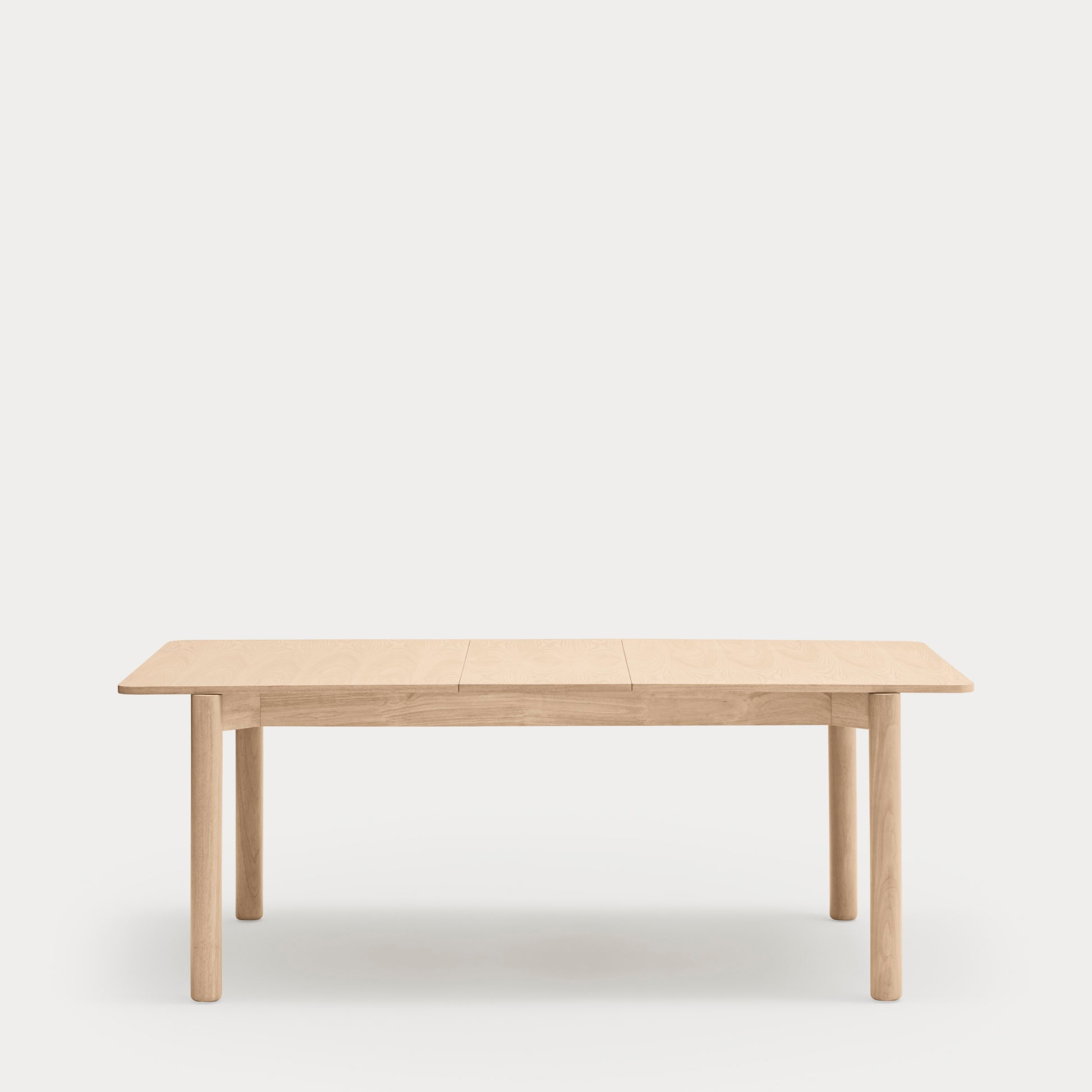 ATLAS Rectangular Extendable table light natural - extended