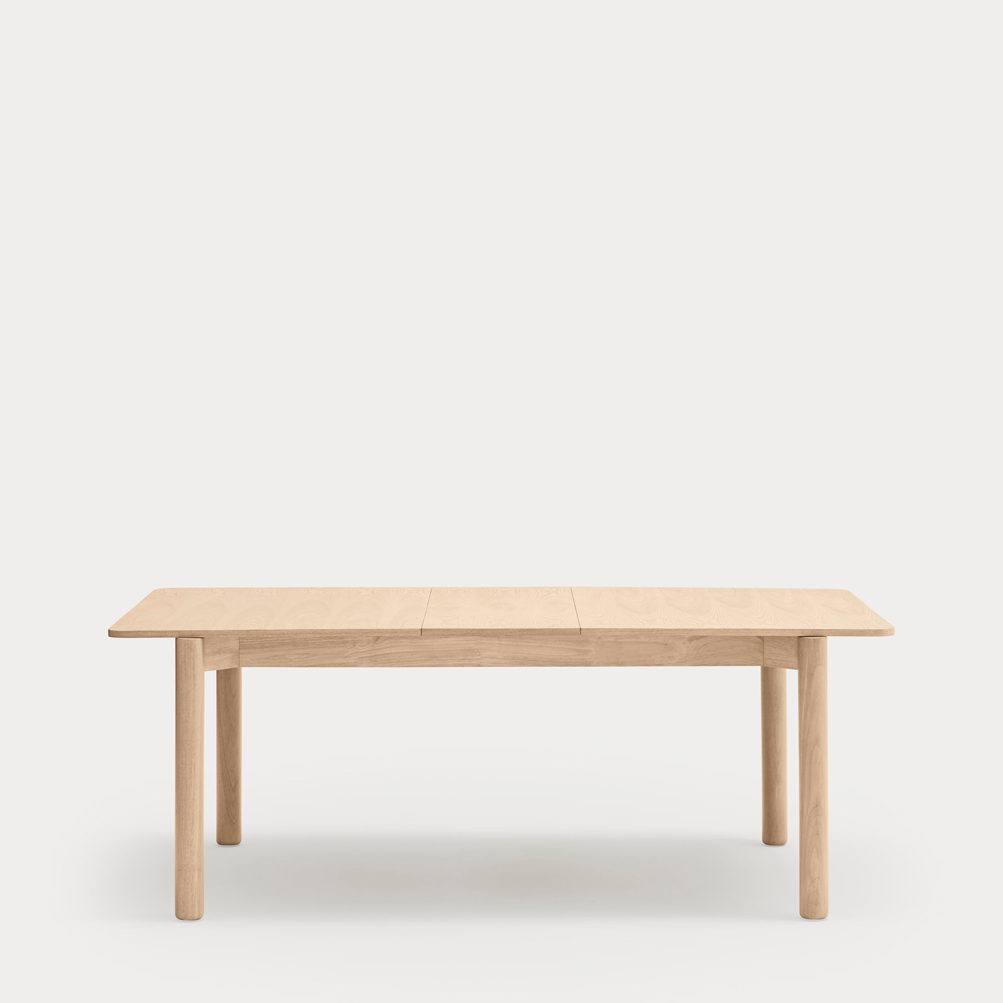ATLAS Rectangular Extendable table light natural - extended