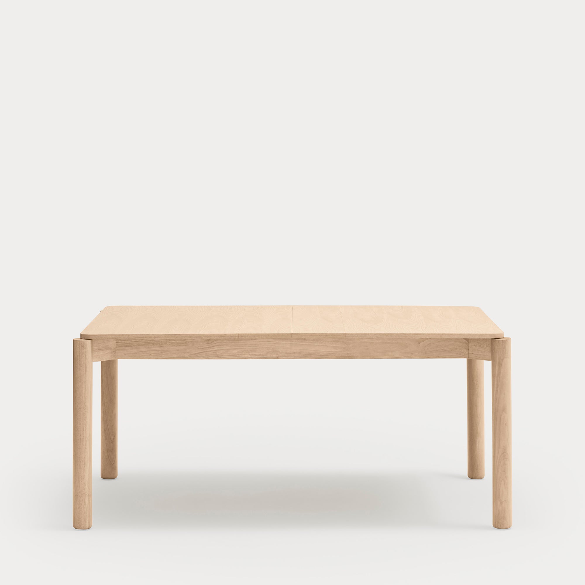 ATLAS Rectangular Extendable table light natural - basic