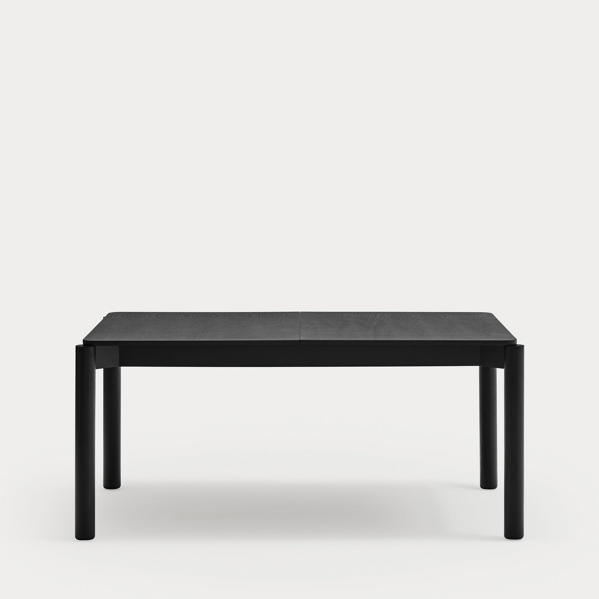 ATLAS Rectangular Extendable table black - basic