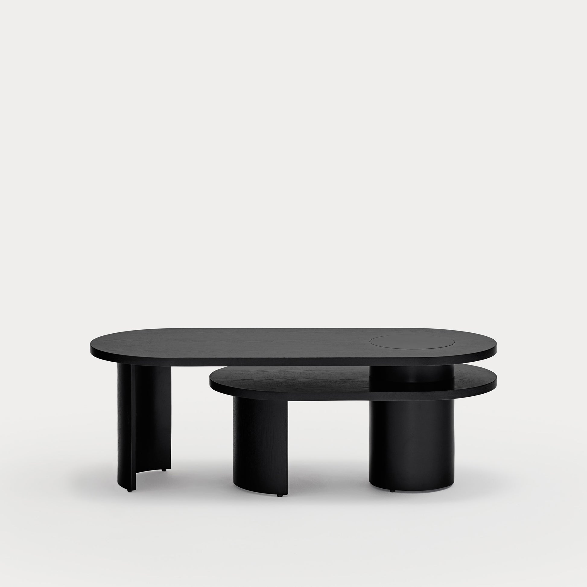 NORI Coffee table black - front