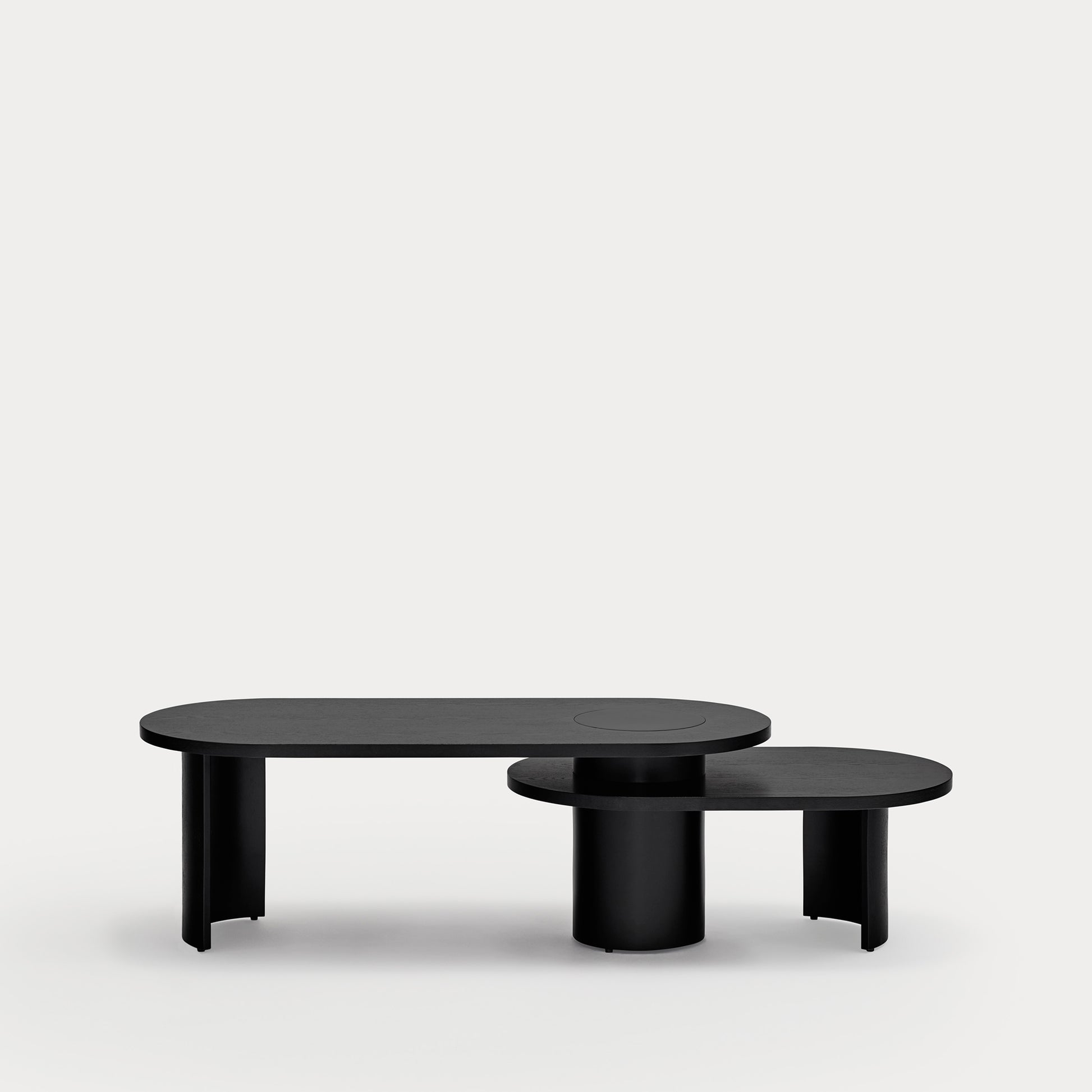 NORI Coffee table black - extended