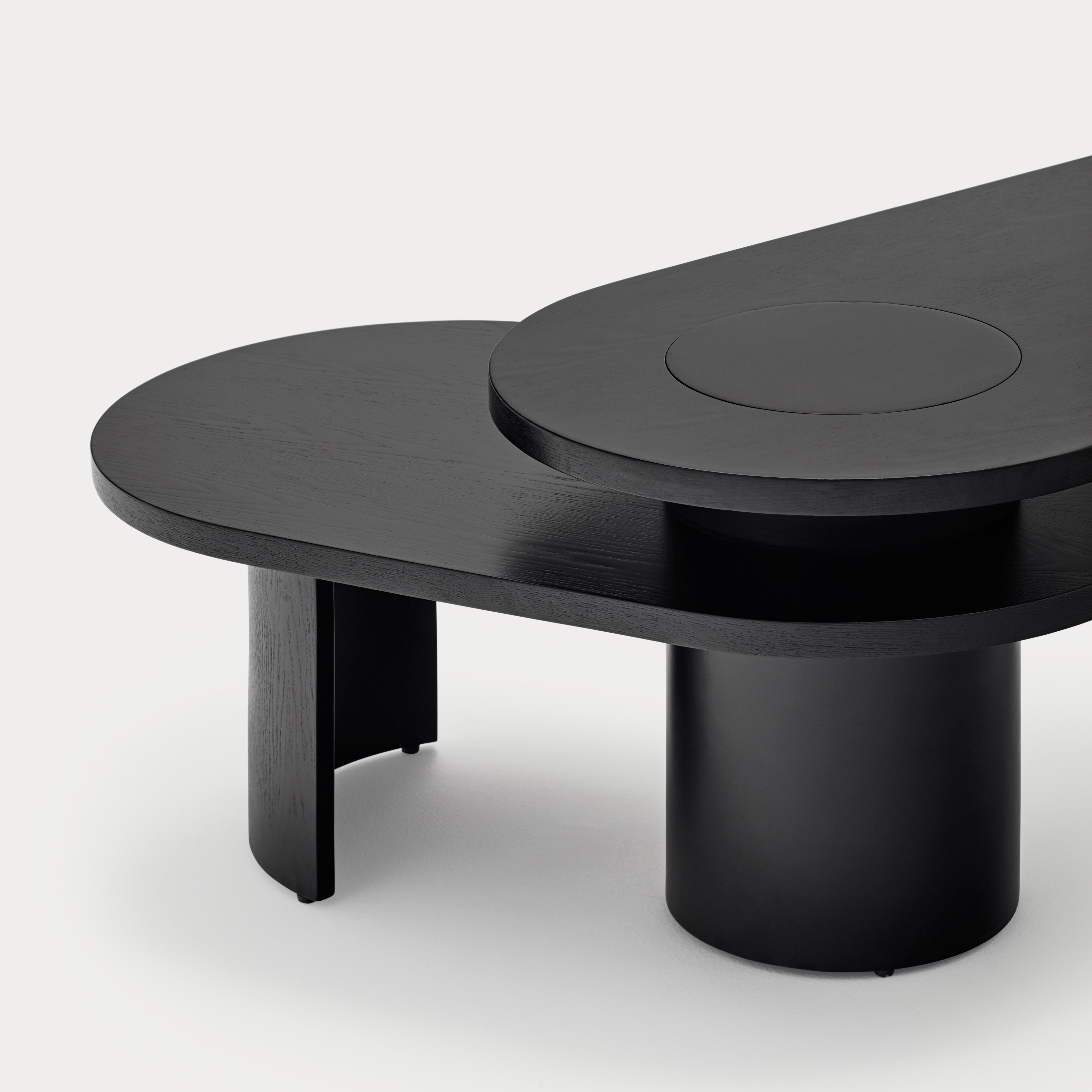 NORI Coffee table black - detail