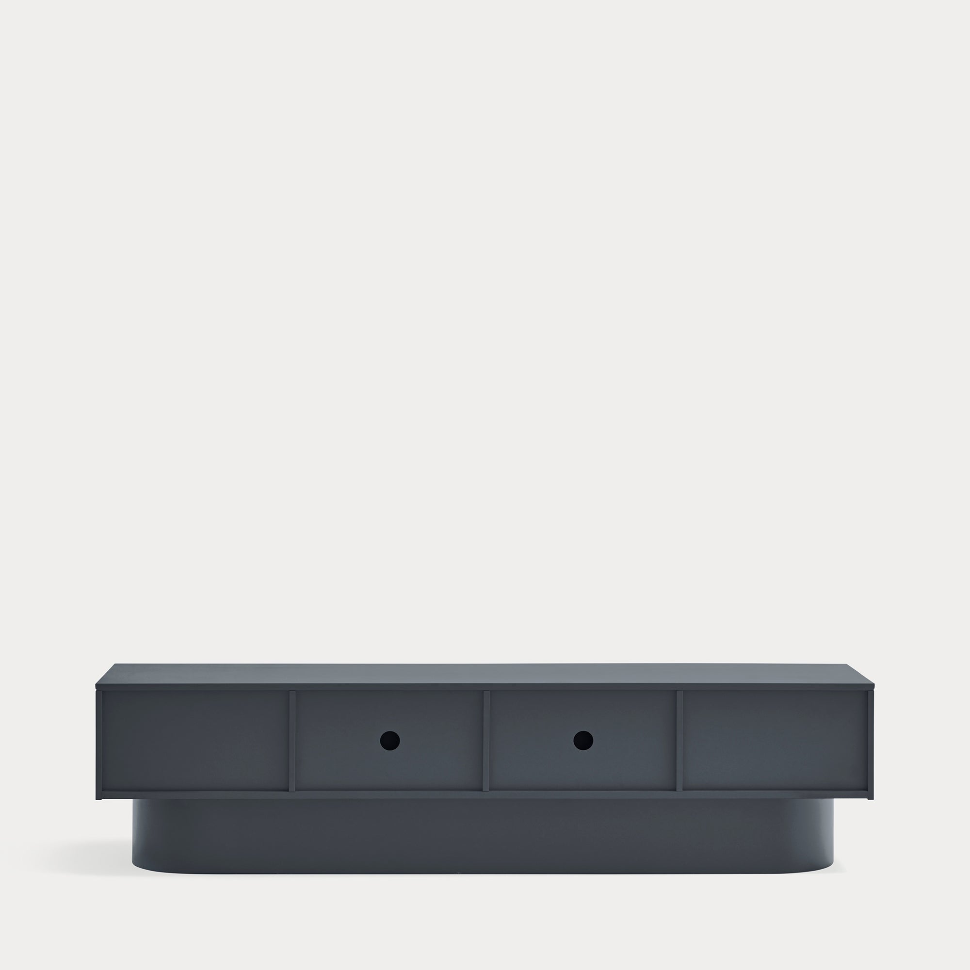 TOTEM TV Cabinet anthracite gray - back