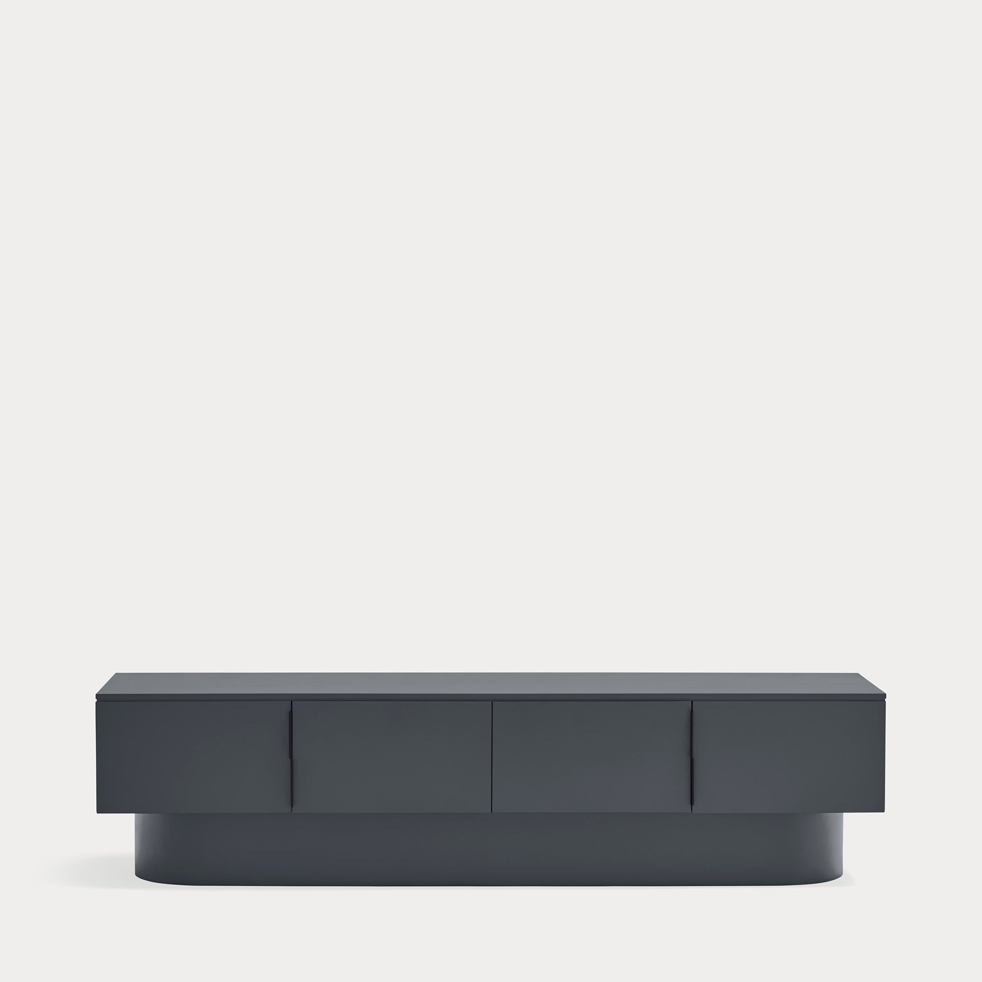 TOTEM TV Cabinet anthracite gray - front