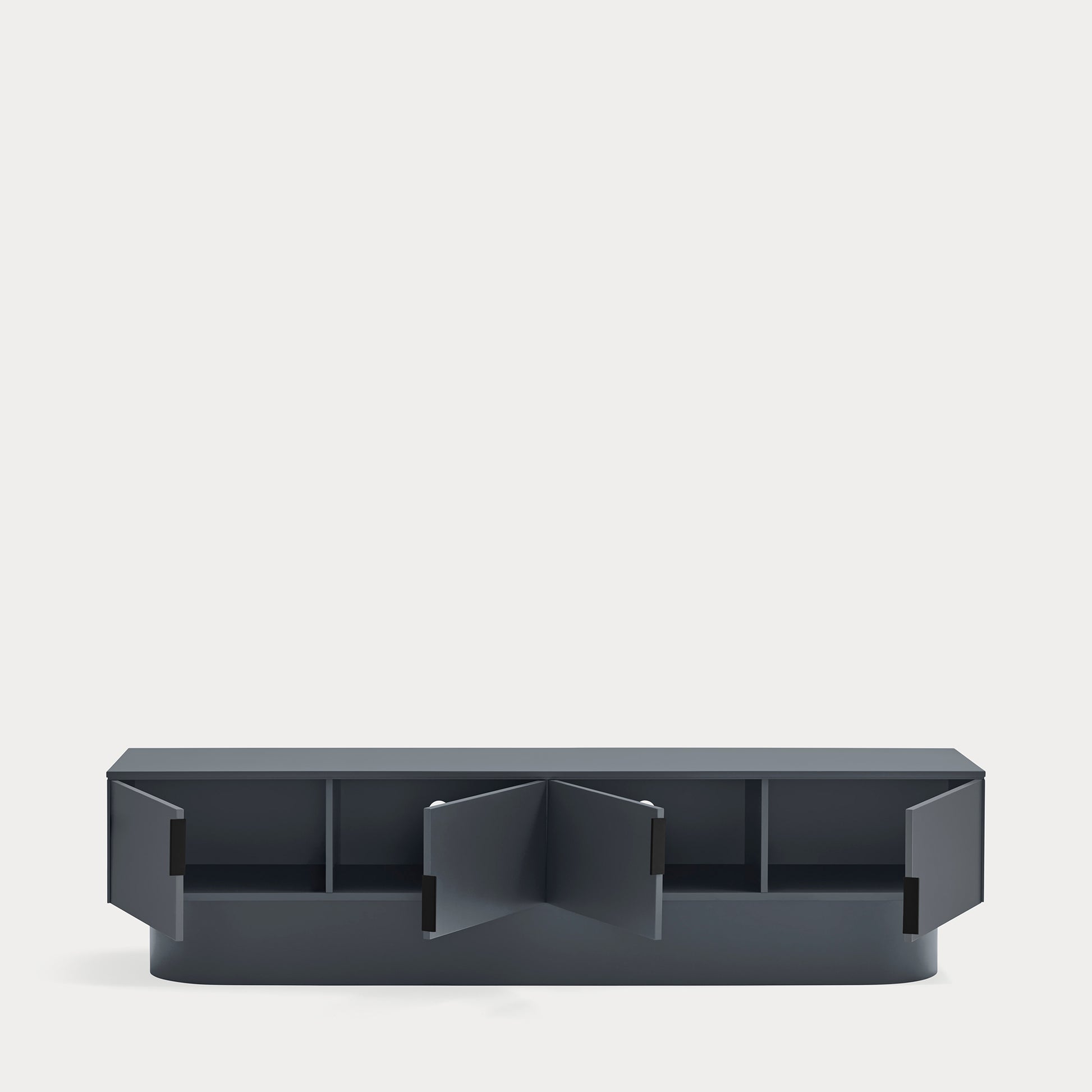 TOTEM TV Cabinet anthracite gray - detail