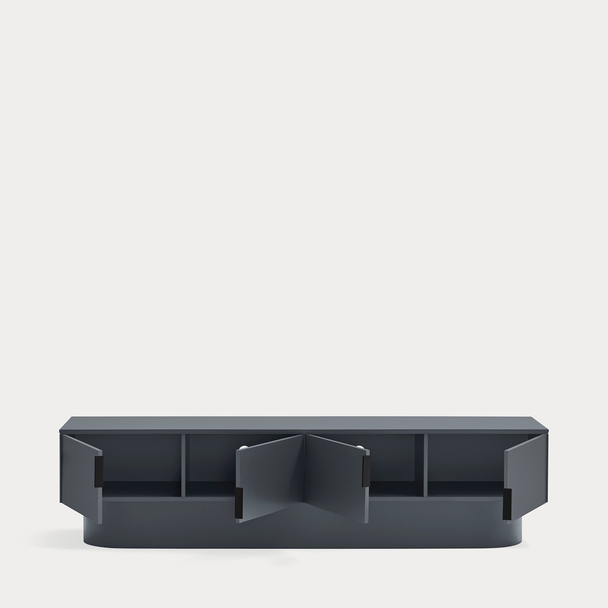 TOTEM TV Cabinet anthracite gray - detail