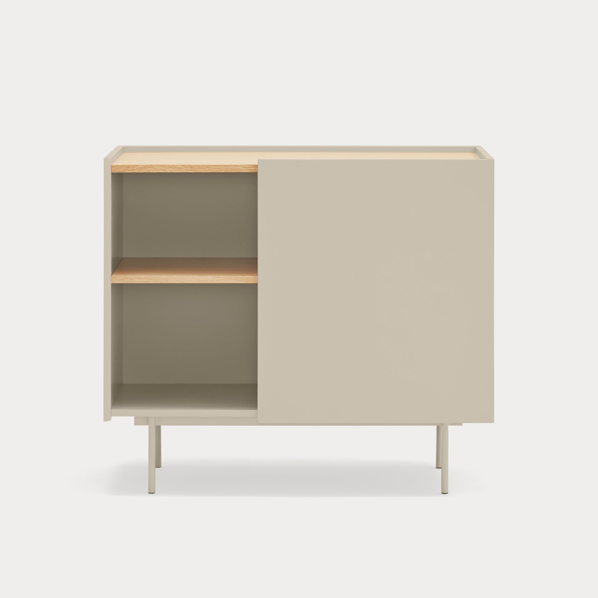 OTTO Chest sand/oak - front